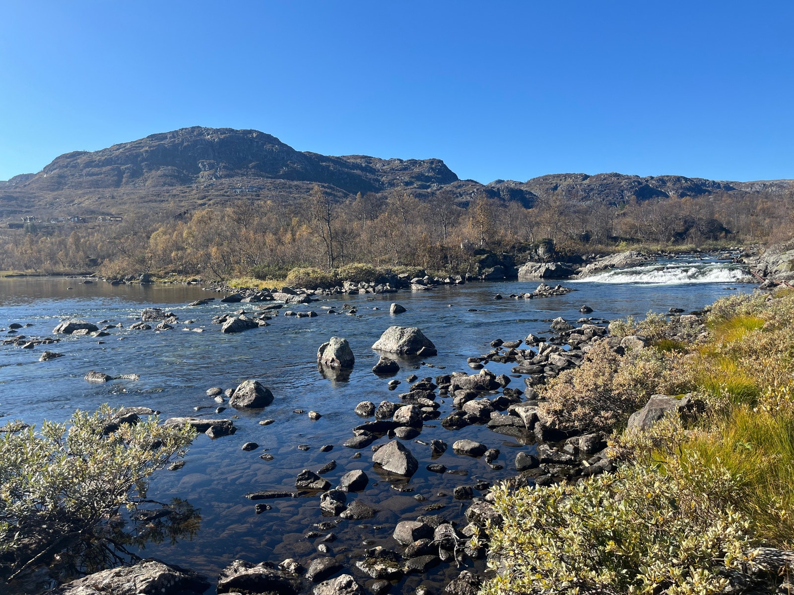 Arbustubben , elveløpet mellom Eivindbuvatn og Arbuvatn Galleribilde