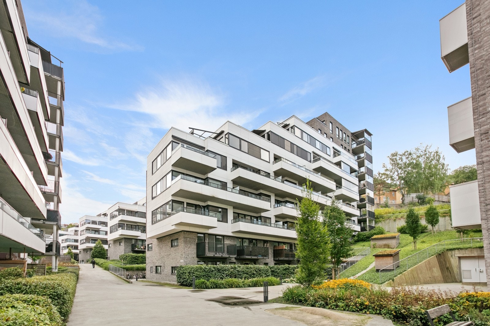 Pent opparbeidet fellesareal Galleribilde