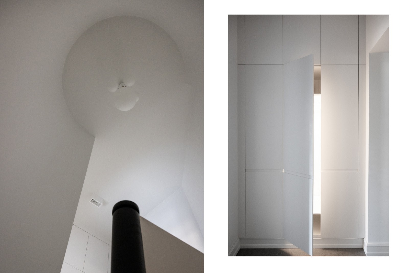 I gangen er det gode oppbevaringsmuligheter i plassbygde skap. Galleribilde