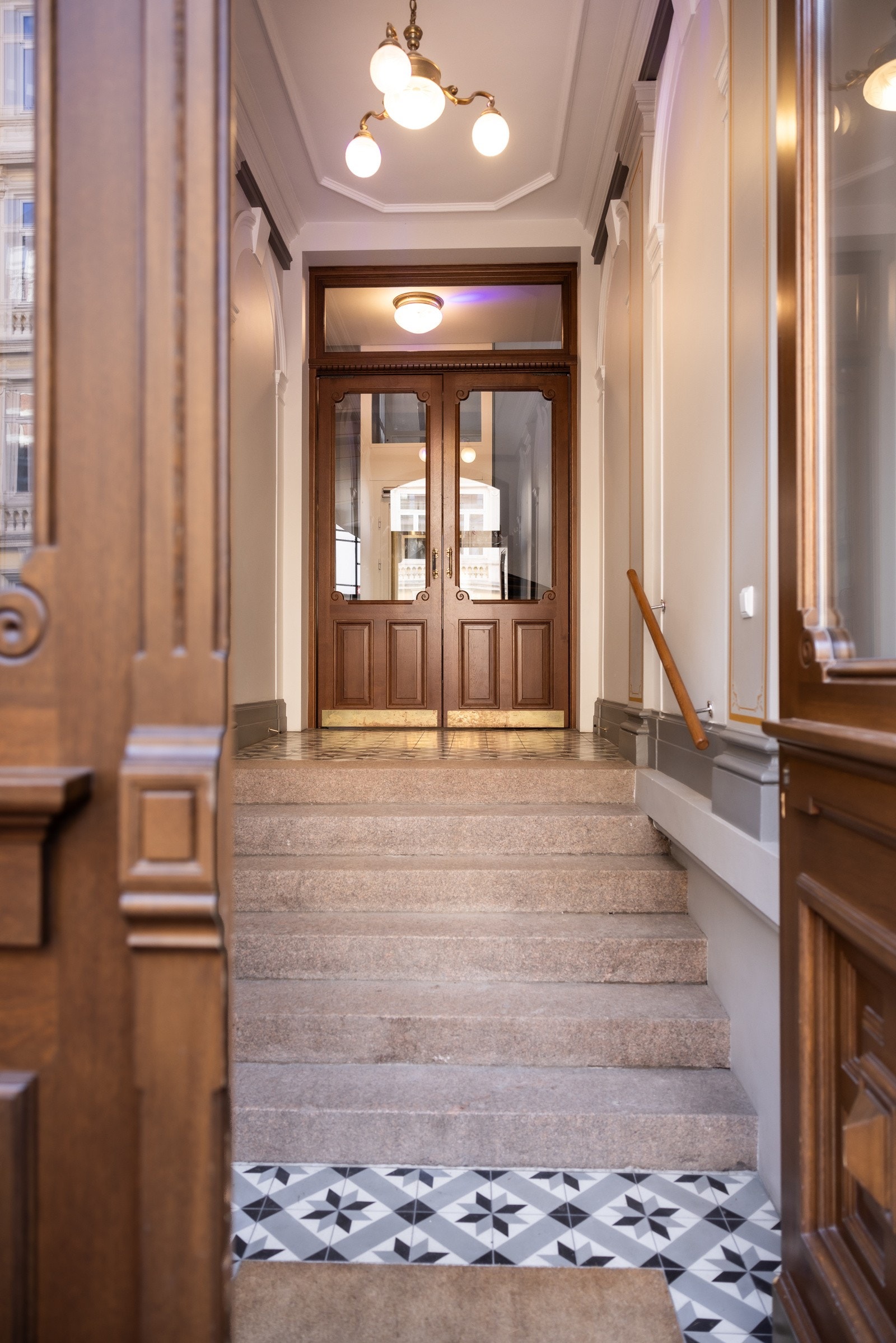 Lekkert inngangsparti. Galleribilde