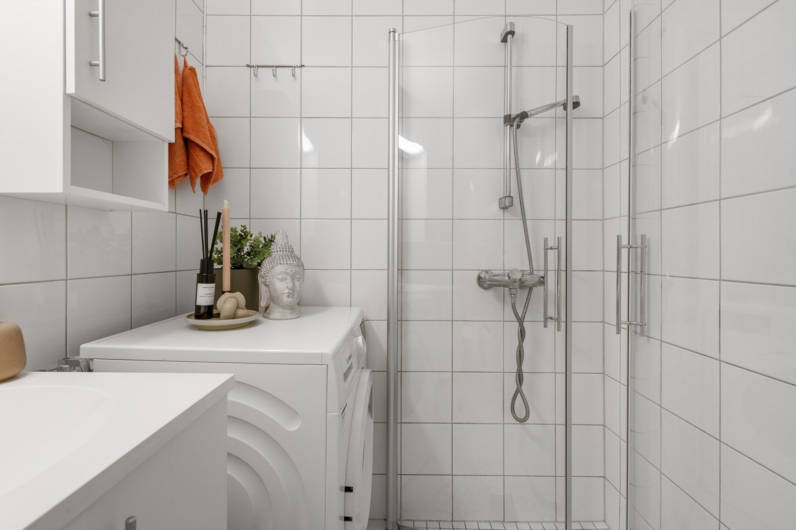 Opplegg for vaskemaskin/tørketrommel Galleribilde