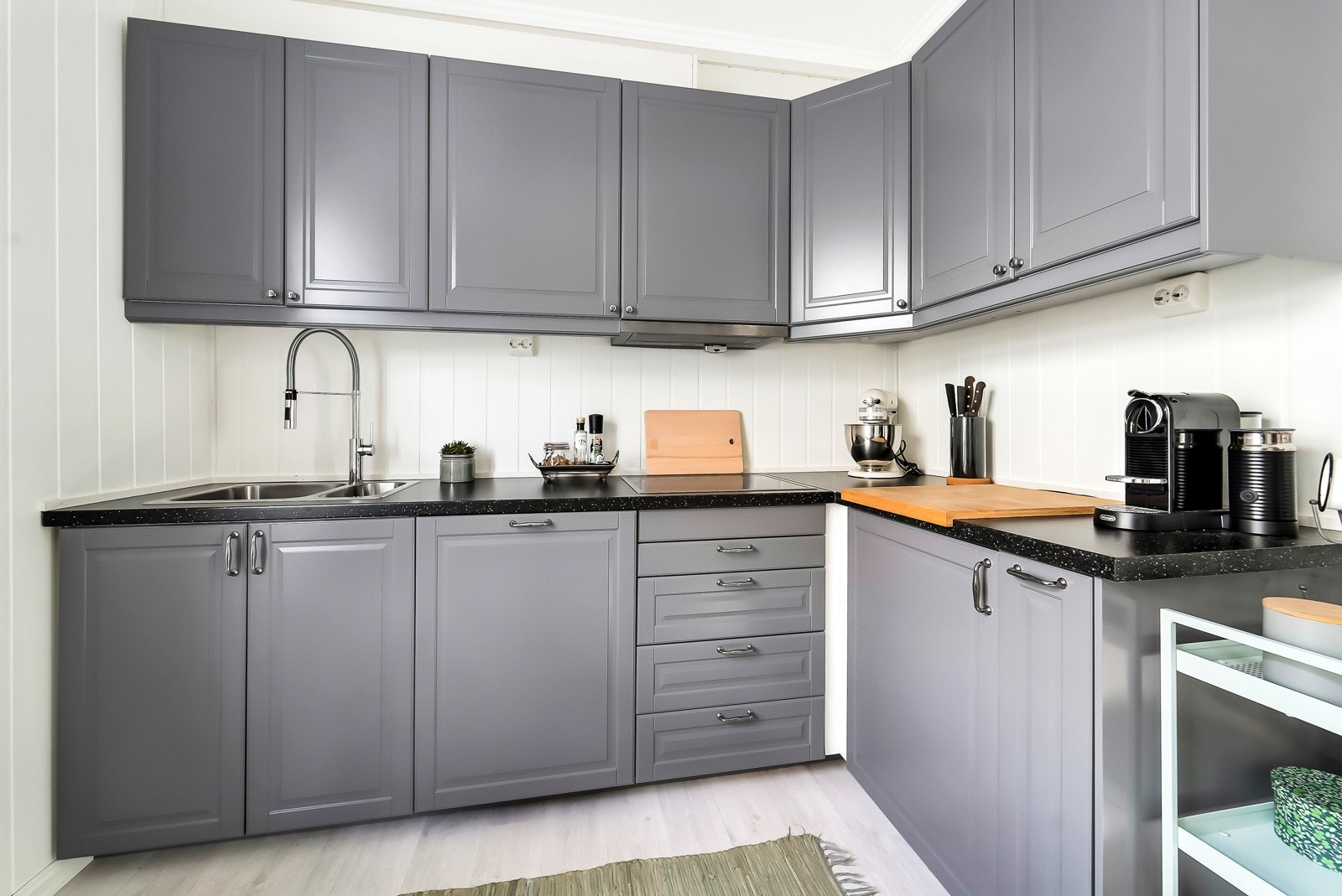 Flott kjøkken fra 2017. Galleribilde