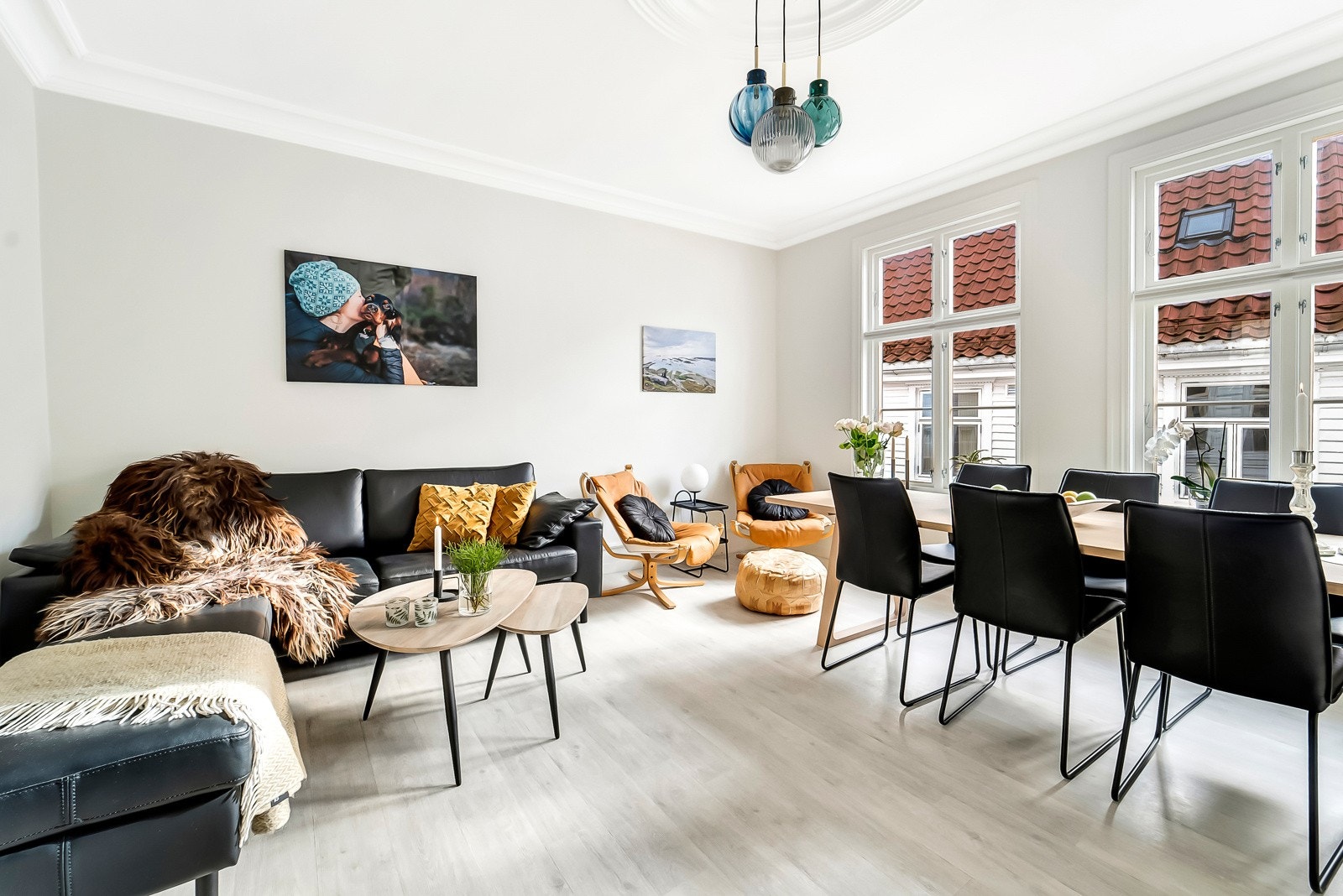 Koselig stue. Galleribilde