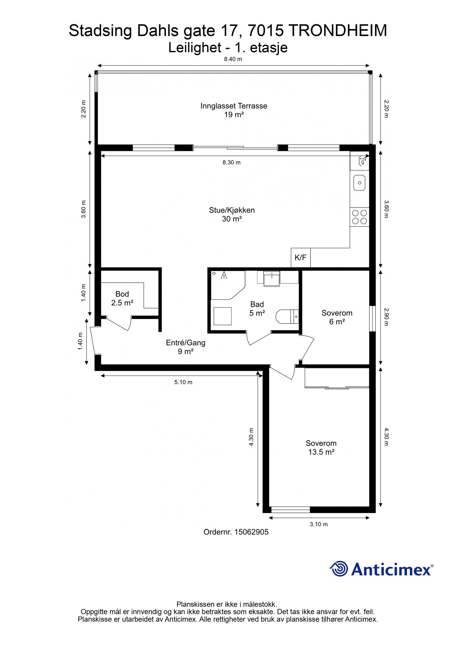 Plantegning - EIE eiendomsmegling Galleribilde