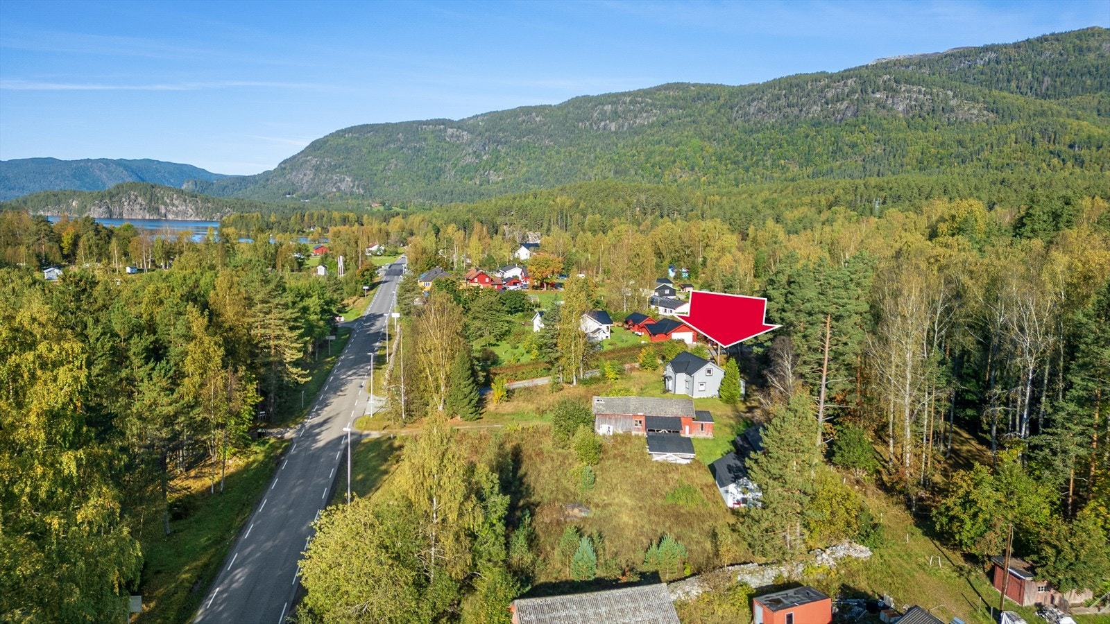 Kort vei til fiske- og bade muligheter. Galleribilde