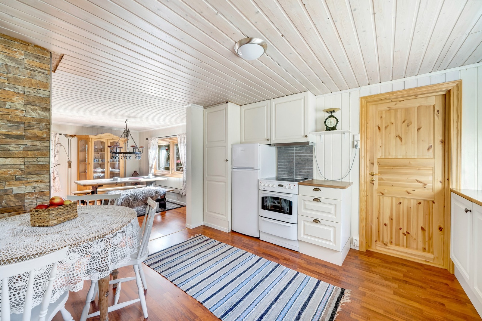 Profilerte fronter på kjøkkeninnredningen. Galleribilde