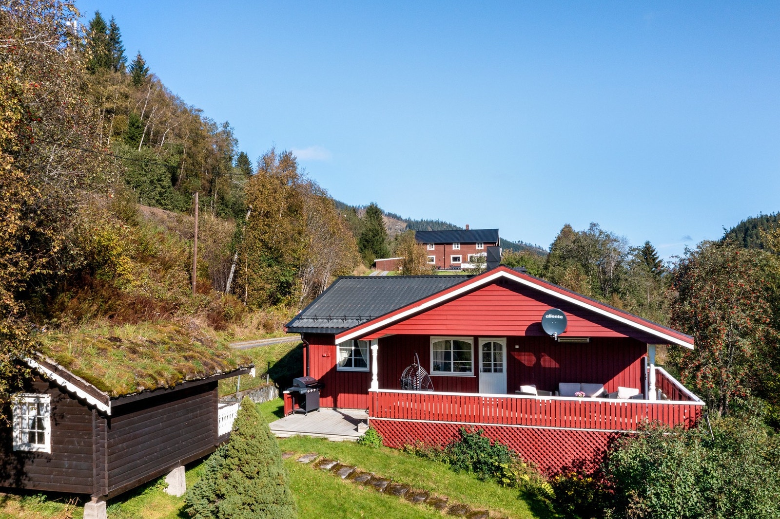 Her bor du i rolige og landlige omgivelser. Galleribilde