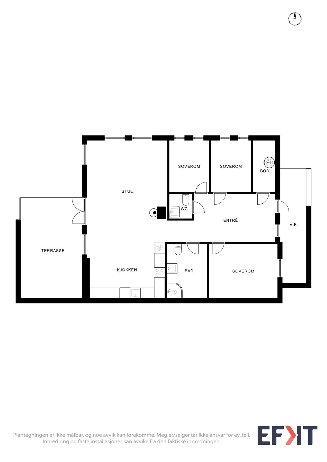 Plantegning Galleribilde