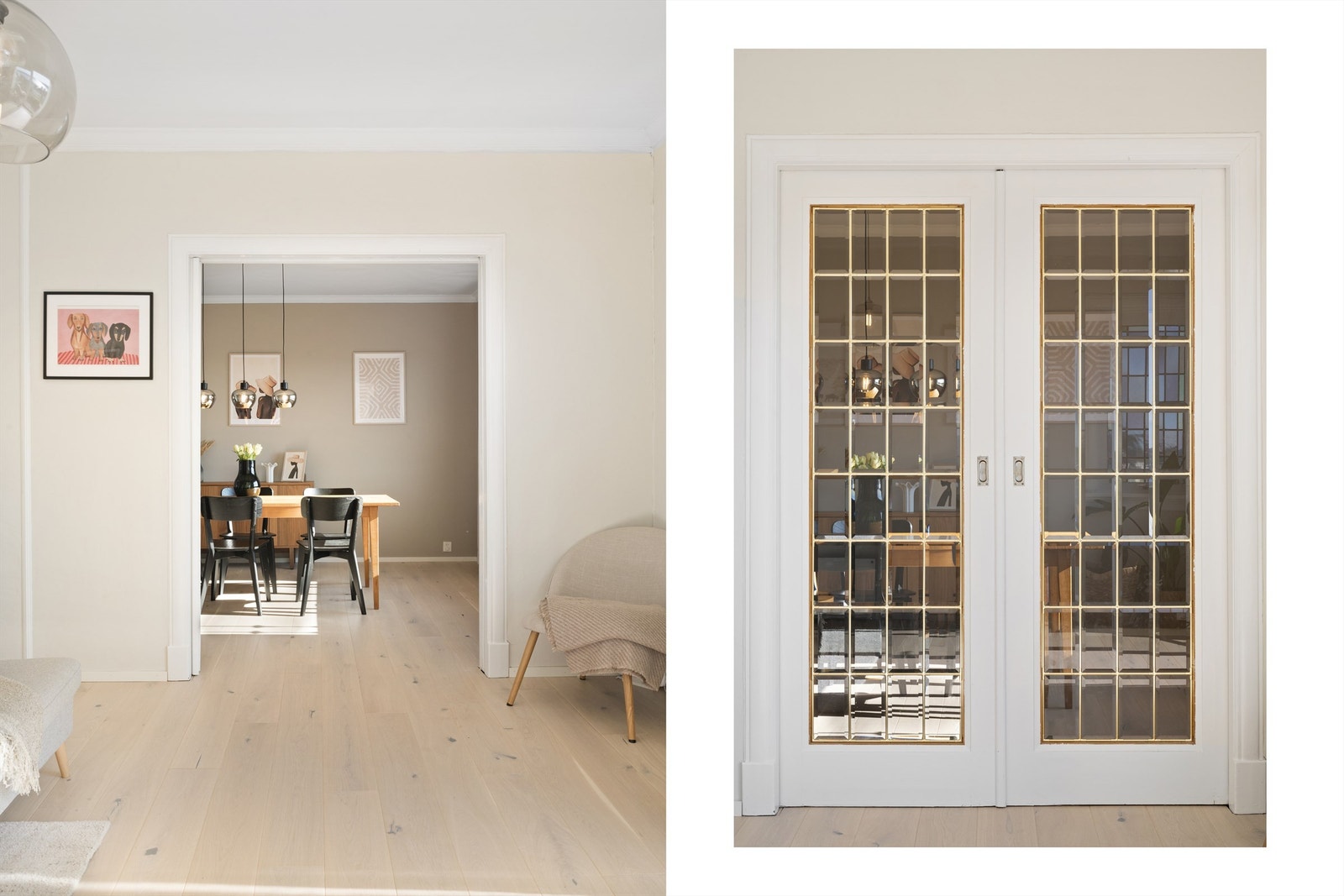 Stuen ble malt og gulv byttet i 2023 Galleribilde