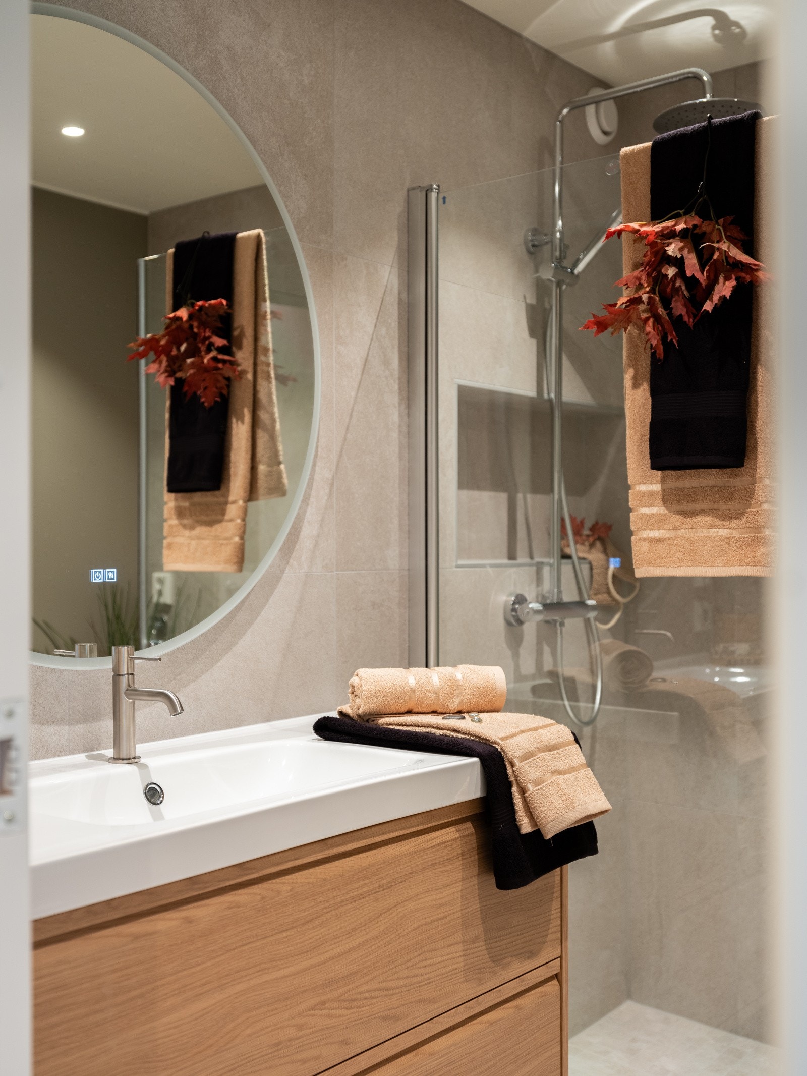Badet/vaskerommet og toalettrom er nytt og ubrukt, tilstandsgrad 0 ifølge takstmann. Galleribilde