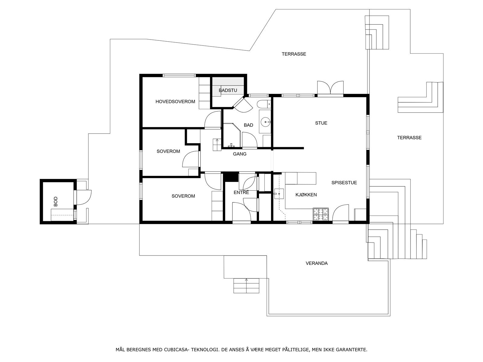 Plantegning. Galleribilde