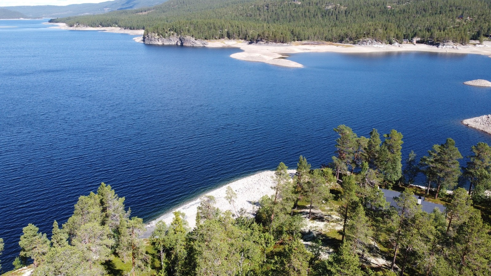 Utsikt over fjorden Galleribilde