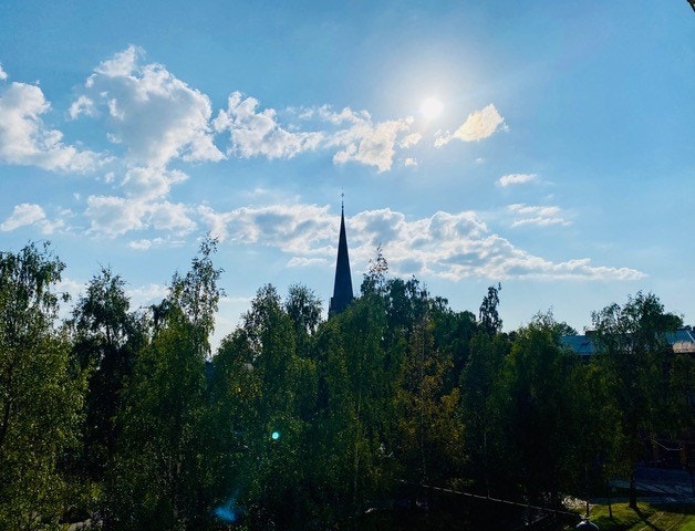 Nærmeste nabo til parken, utsikt fra leiligheten Galleribilde