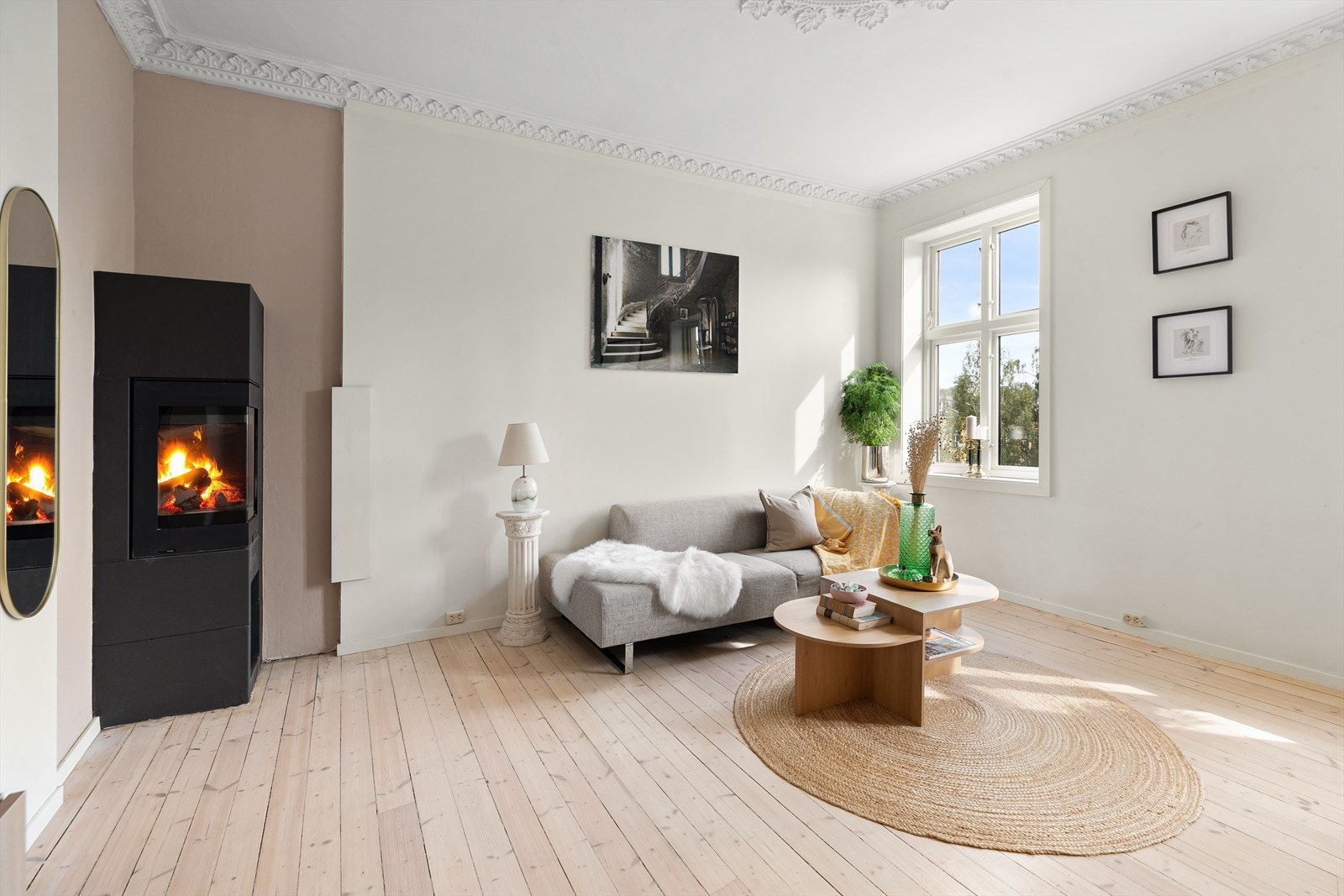 Nyere og effektiv peisovn fra Nordpeis Galleribilde