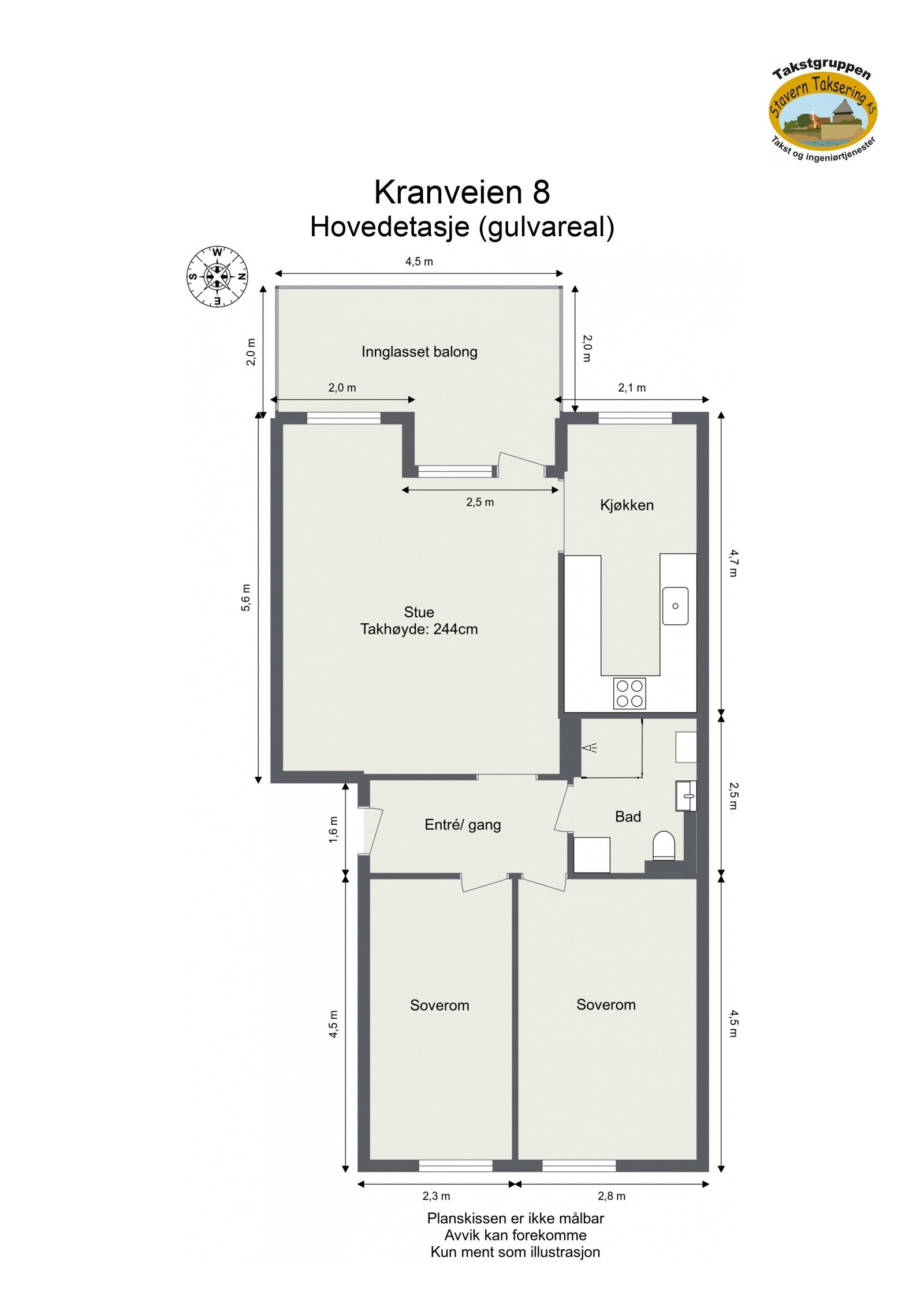 Plantegning. Galleribilde