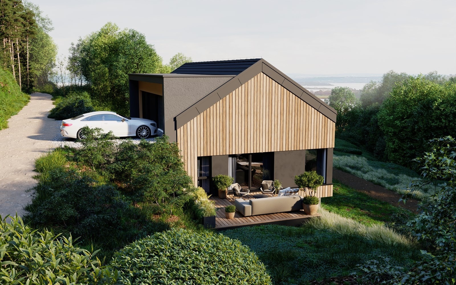 Eiendommen ligger fint til i blindvei i et attraktivt og etablert boligområde med flott utsikt ut mot Oslofjorden. Galleribilde