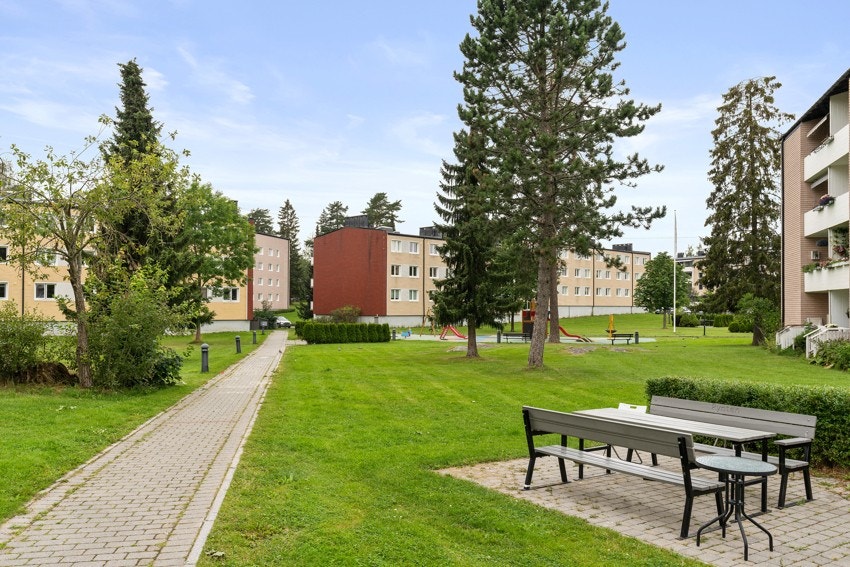 Hyggelige og frodige fellesområder for beboerne. Galleribilde