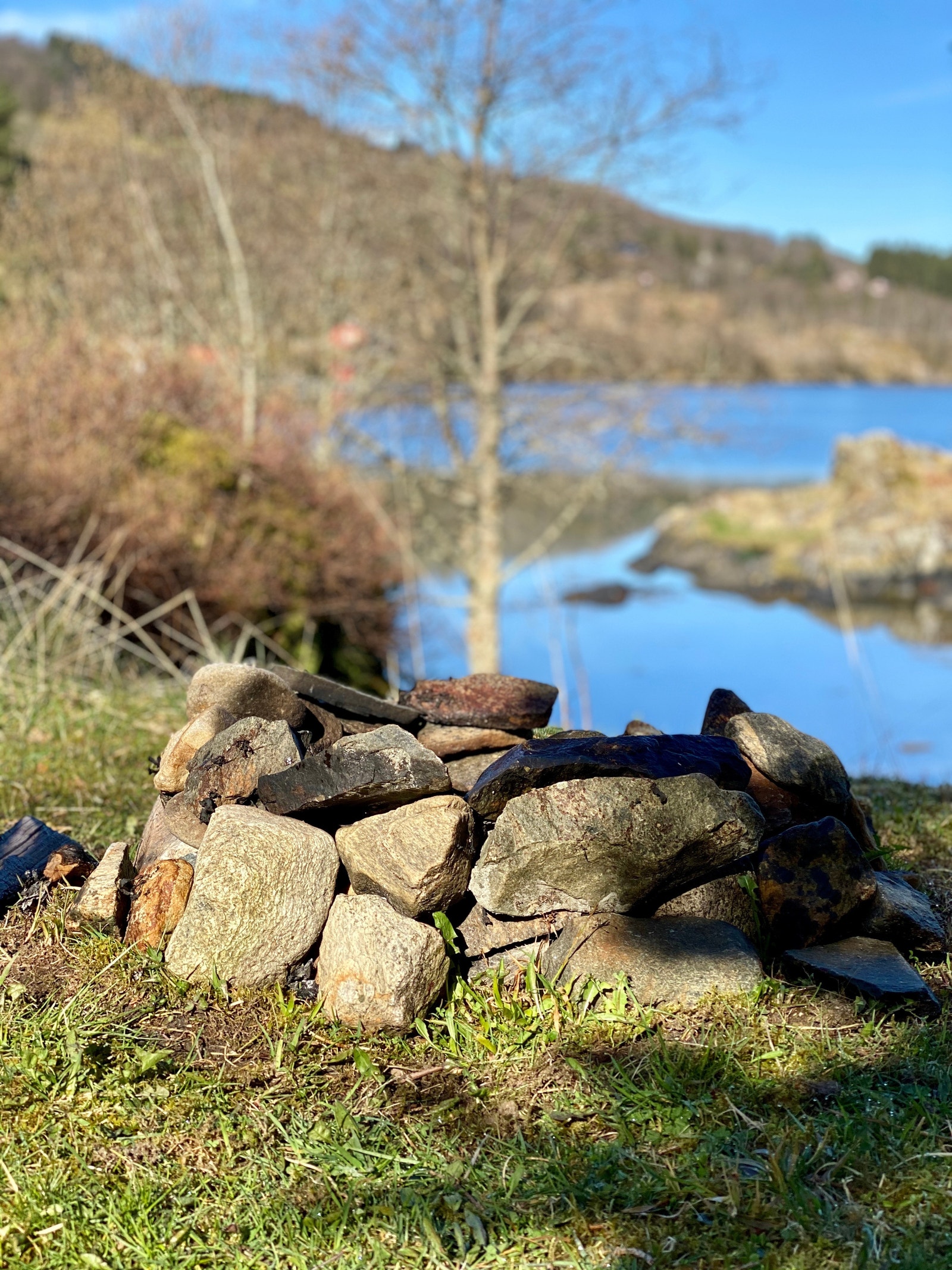 Bålplass på Fisketangen Galleribilde