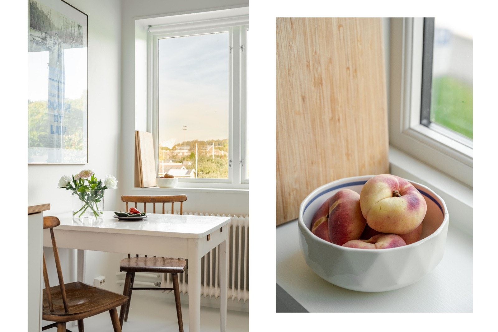 Ved vinduet er det plass til en hyggelig sittegruppe. Galleribilde