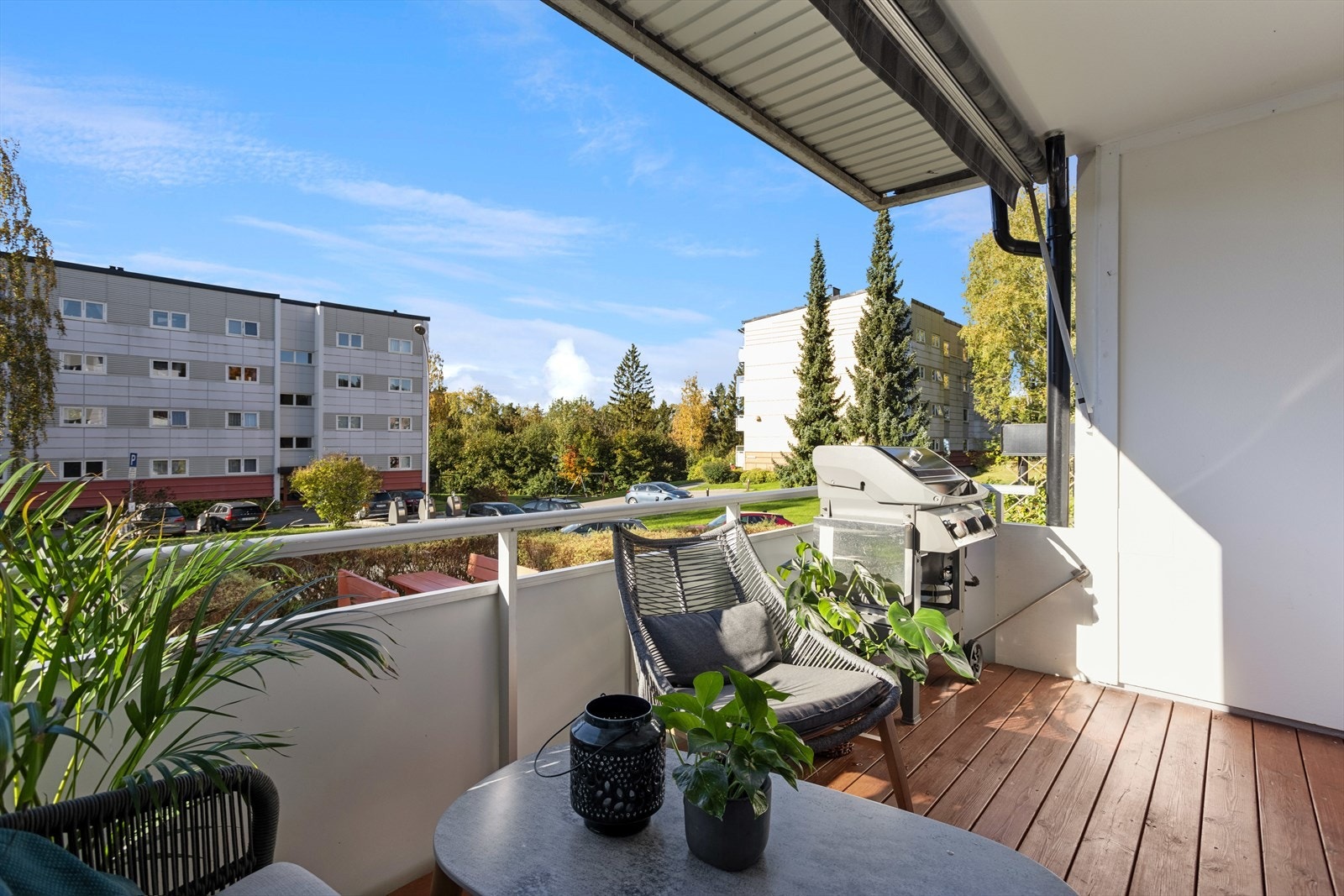 Et perfekt samlingsted for grilling (elektrisk/gass) og hygge. Galleribilde