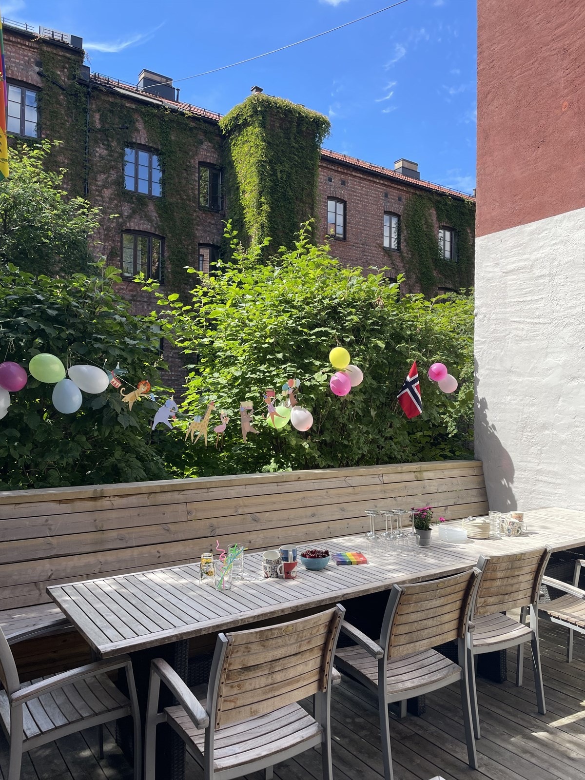 Her kan man invitere til bursdager og hygglige sammenkomster Galleribilde