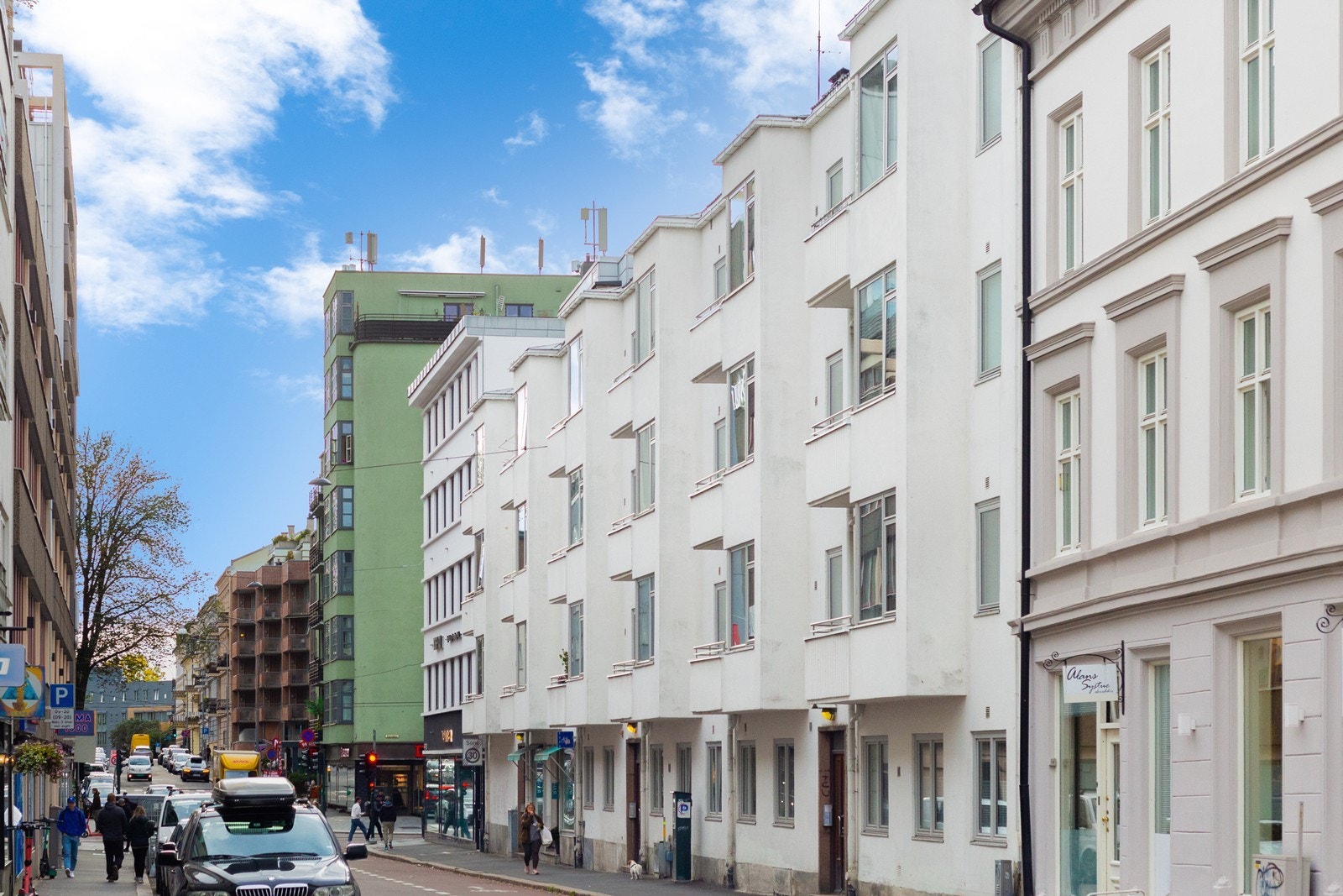 Fasade - etterspurt beliggenhet rett ved Bogstadveien Galleribilde