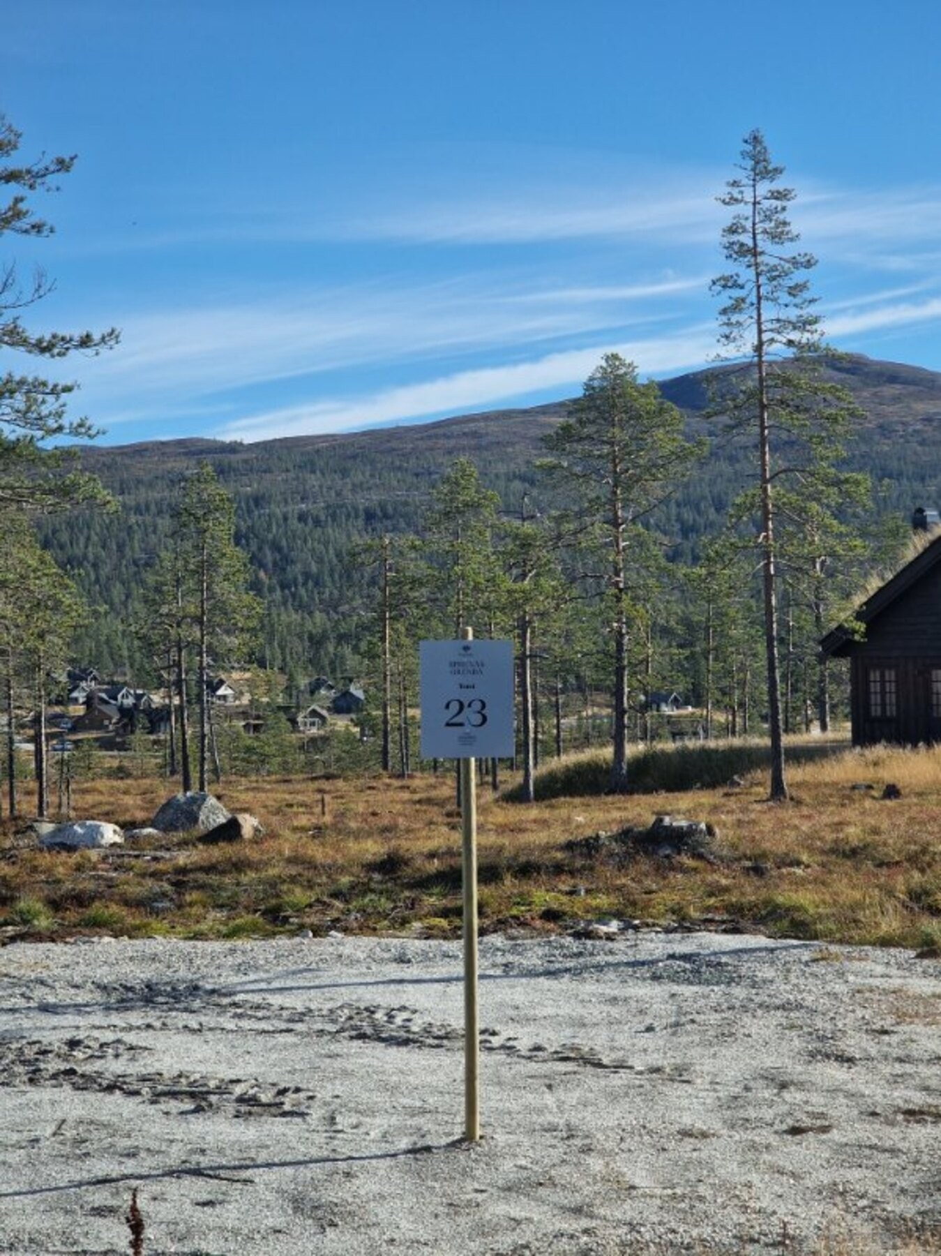 Fra tomt 2 på Sprenåsgrenda Galleribilde