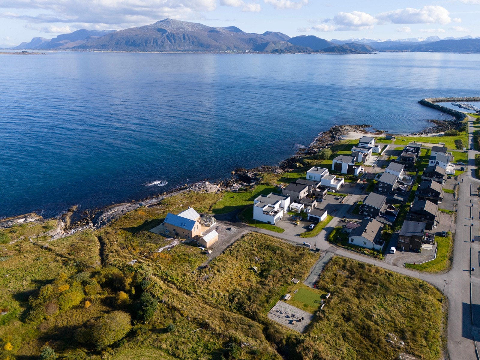 Dette er den siste av 6 tomter i feltets nordlige del. Galleribilde