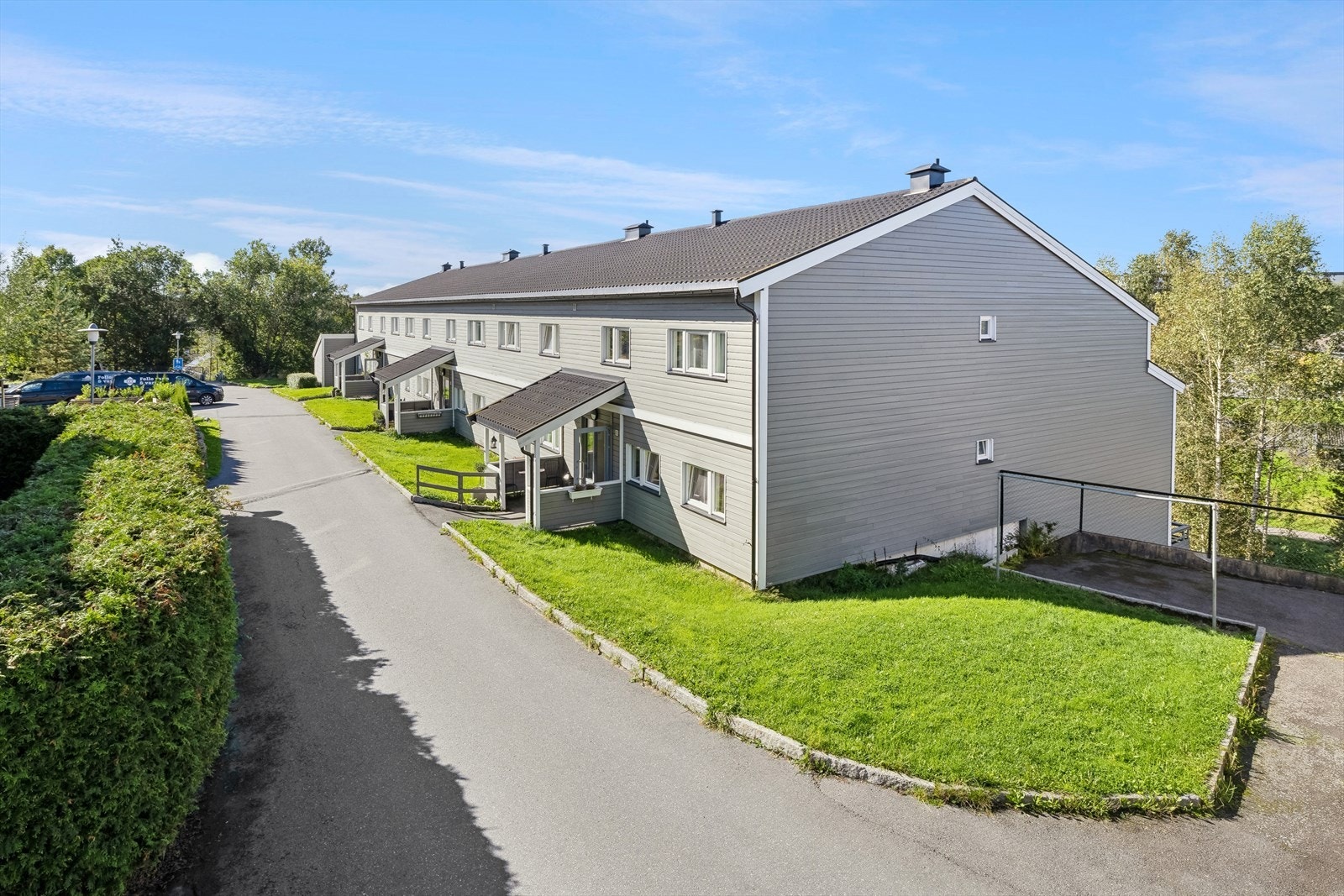 Velstelte, grønne uteområder Galleribilde