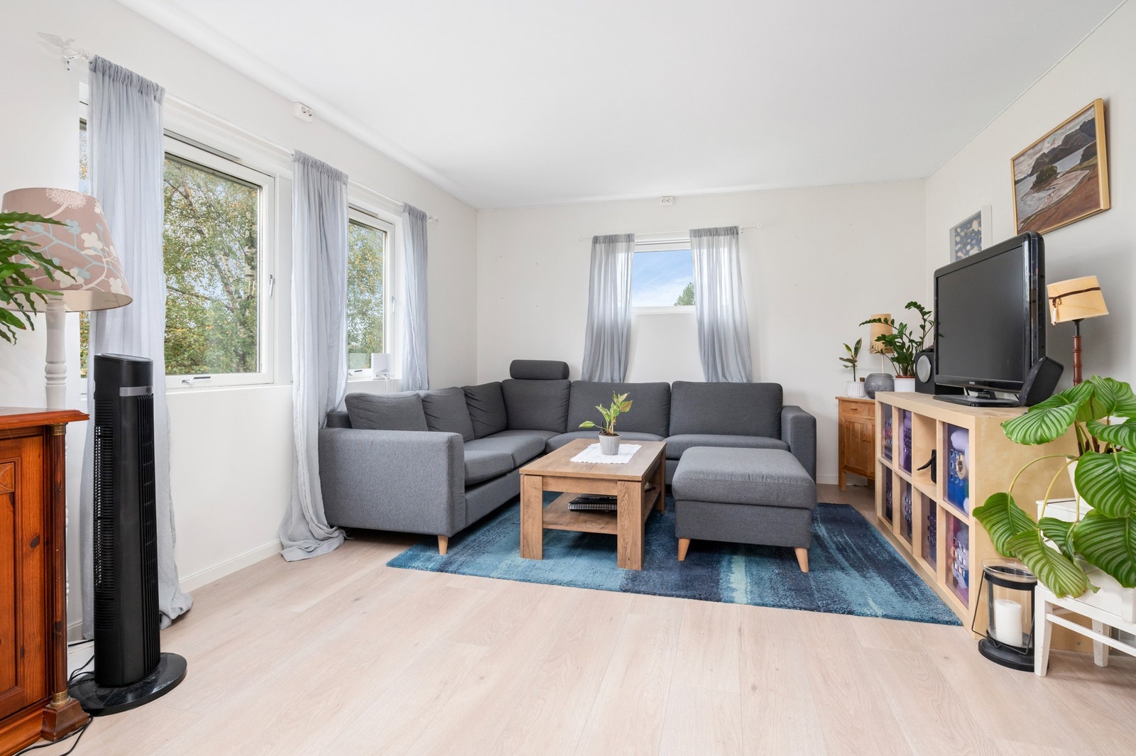 Her har du god plass til stor sittegruppe. Galleribilde