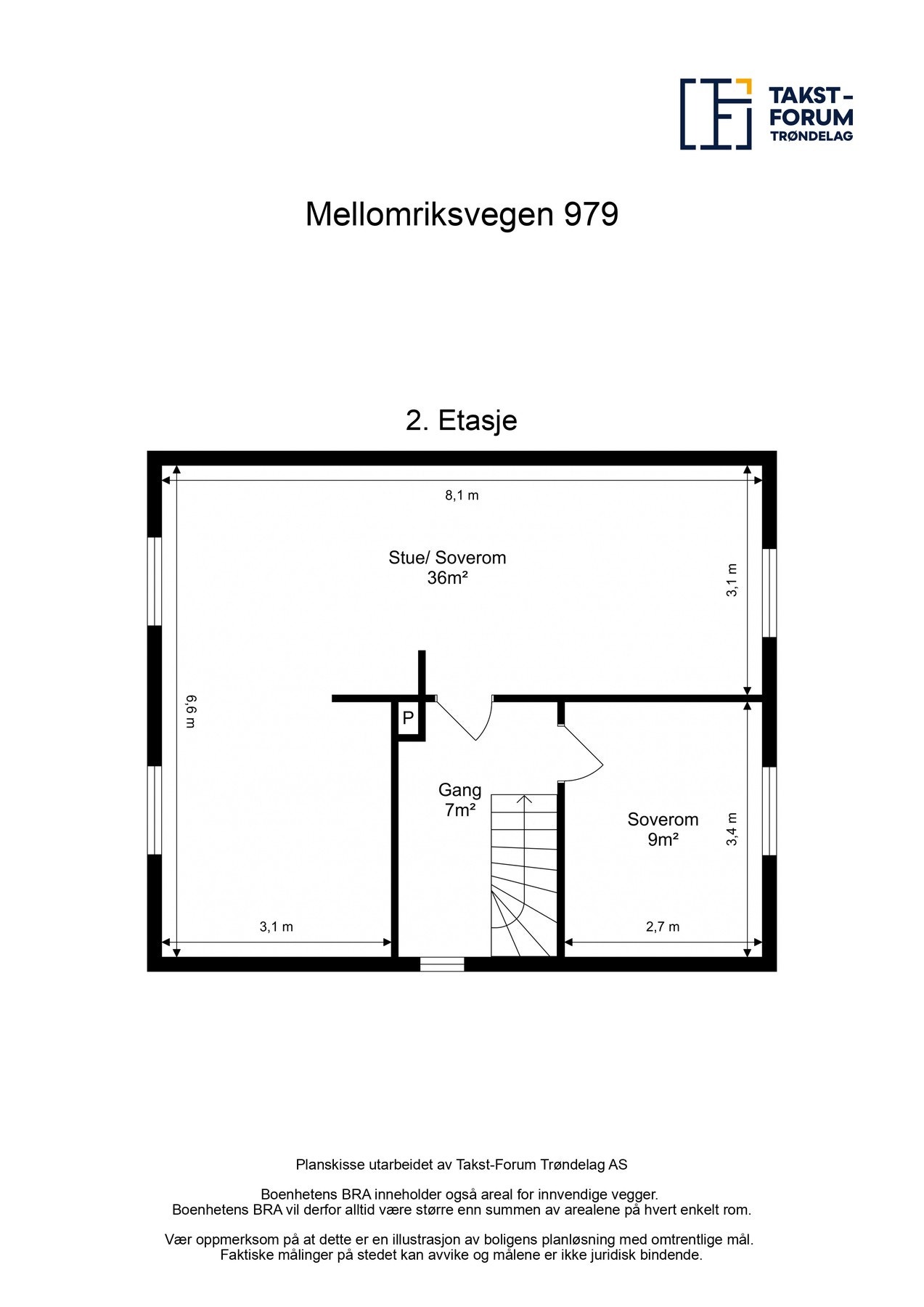 Plantegning 2. etasje. Galleribilde