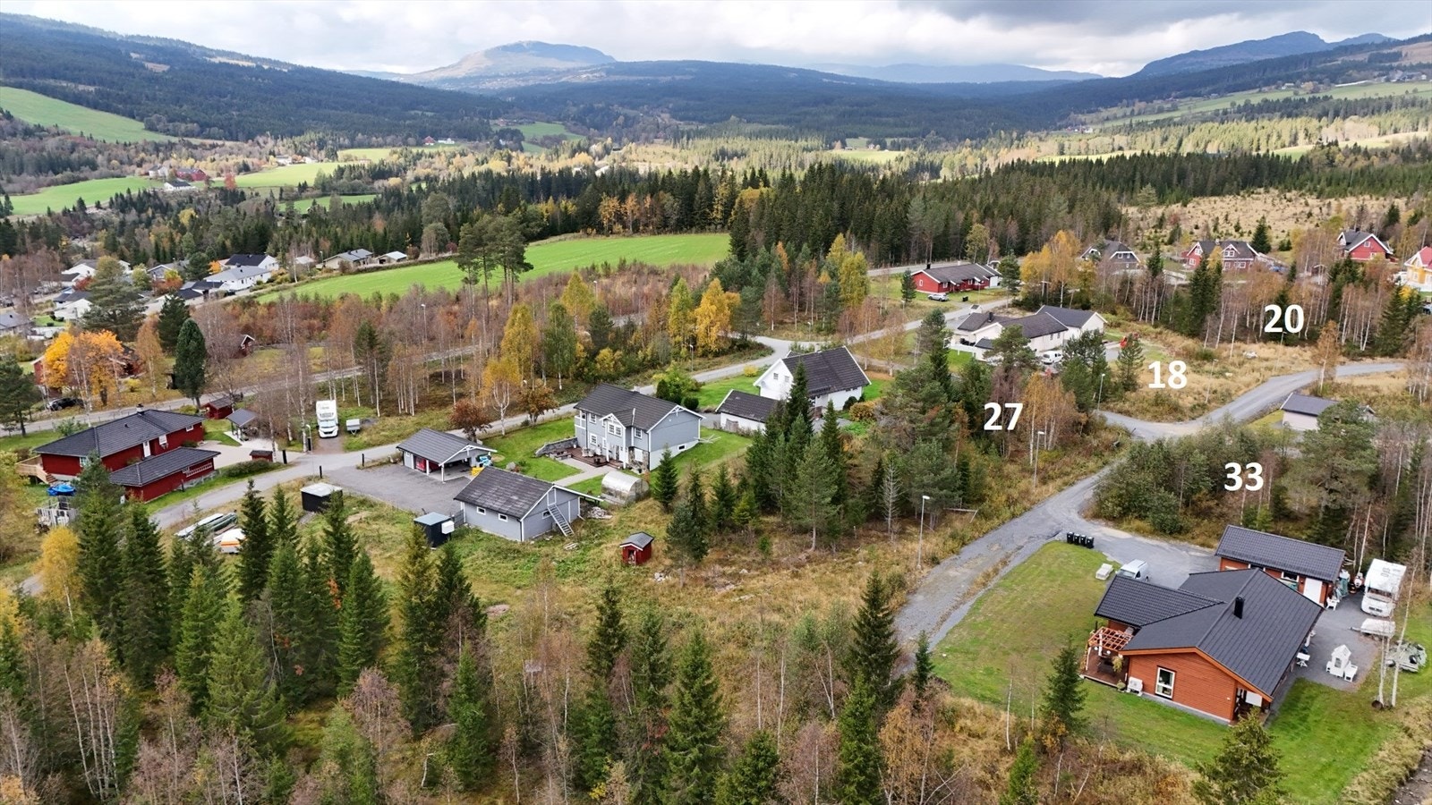 Fine boligtomter i Hovdskogen selges av Gausdal kommune med bl.a. nærhet til Skeikampen Galleribilde