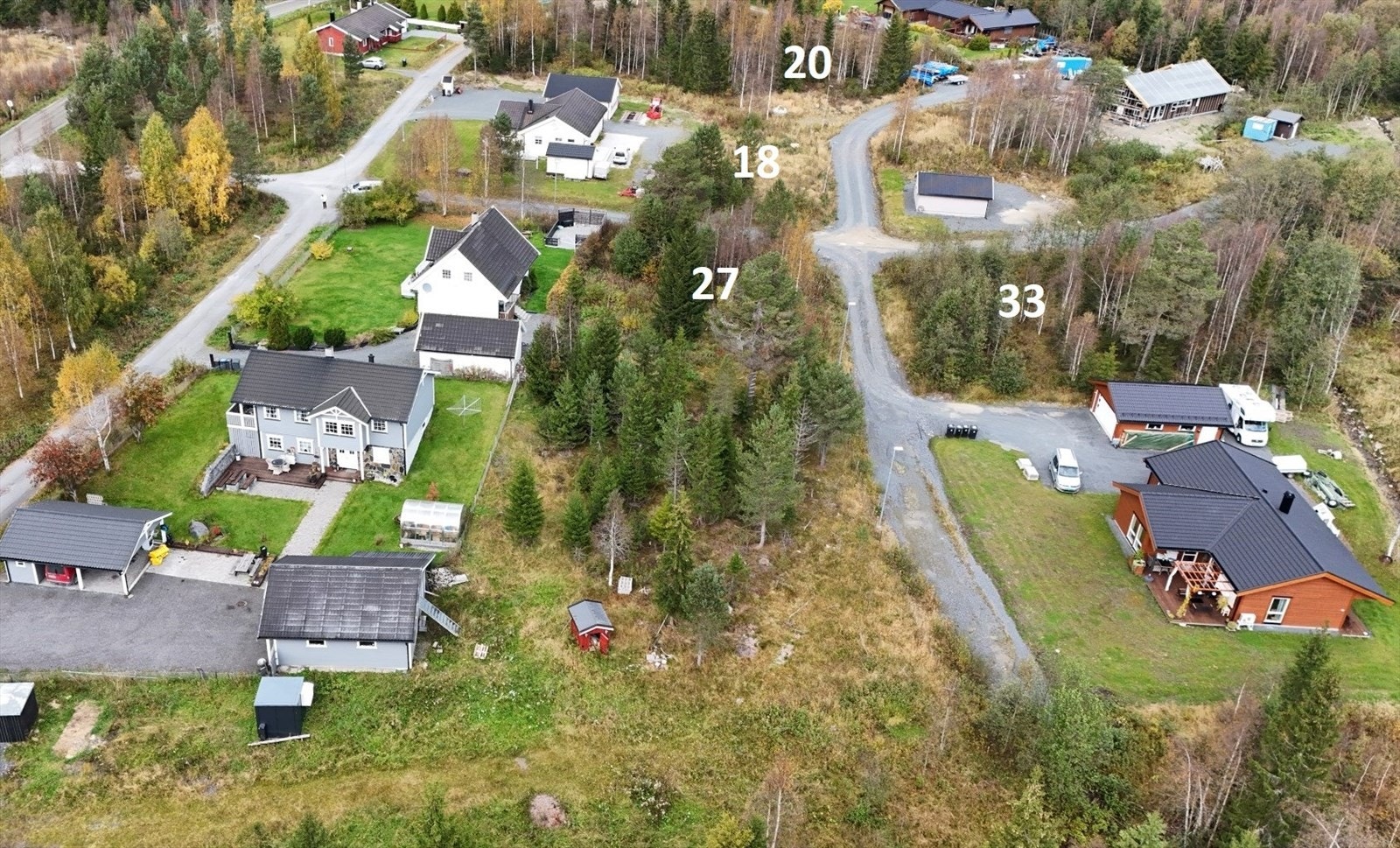 Etablert enebolig område i Svingvoll Galleribilde