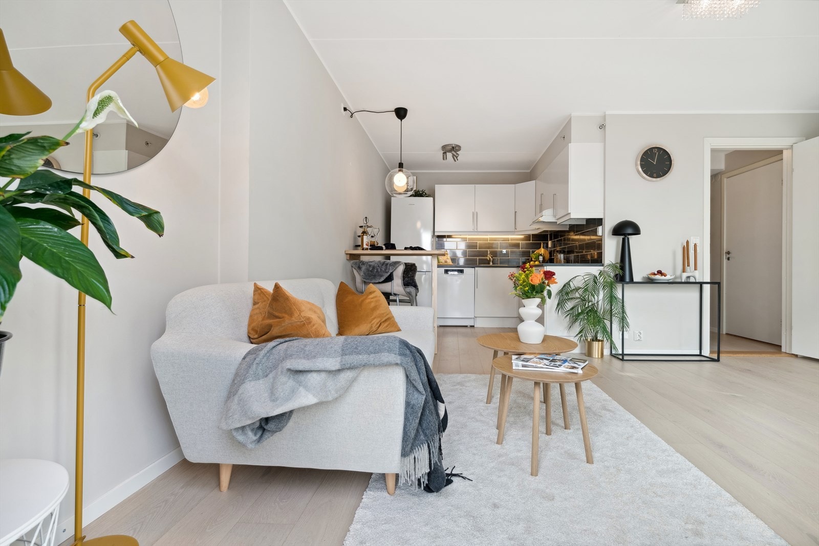 Rommet byr på flere møbleringsmuligheter. Galleribilde