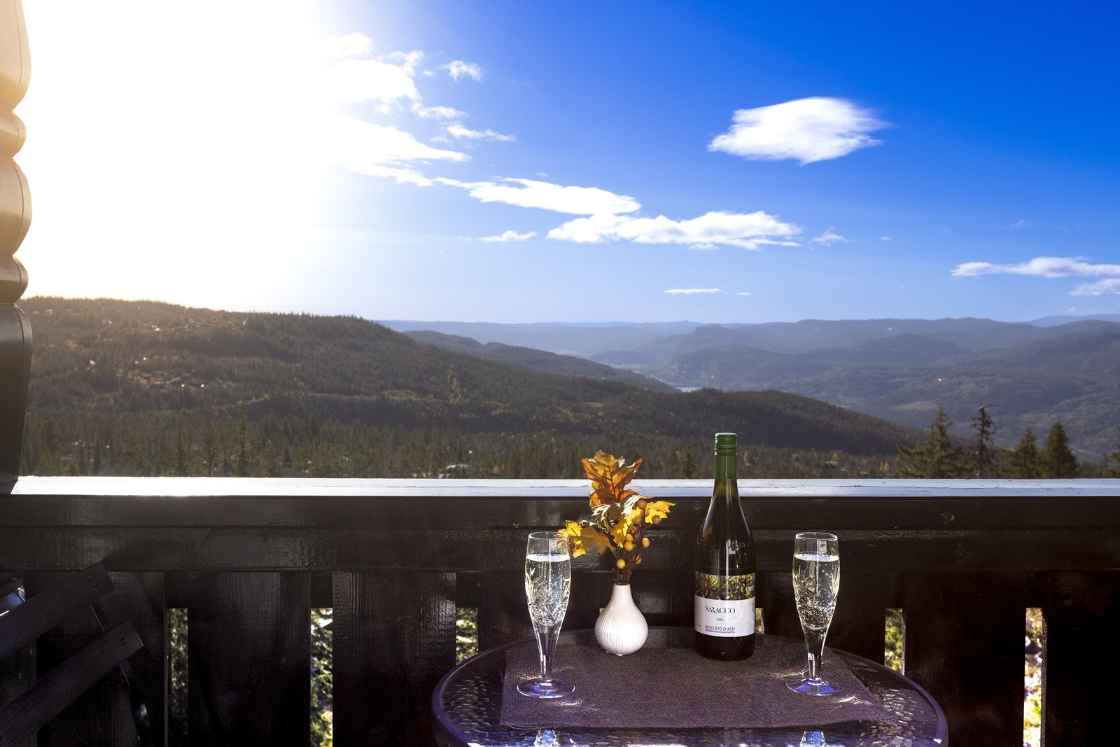 Her kan en nyte fjelluften og panoramautsikten i stille og rolige omgivelser. Galleribilde