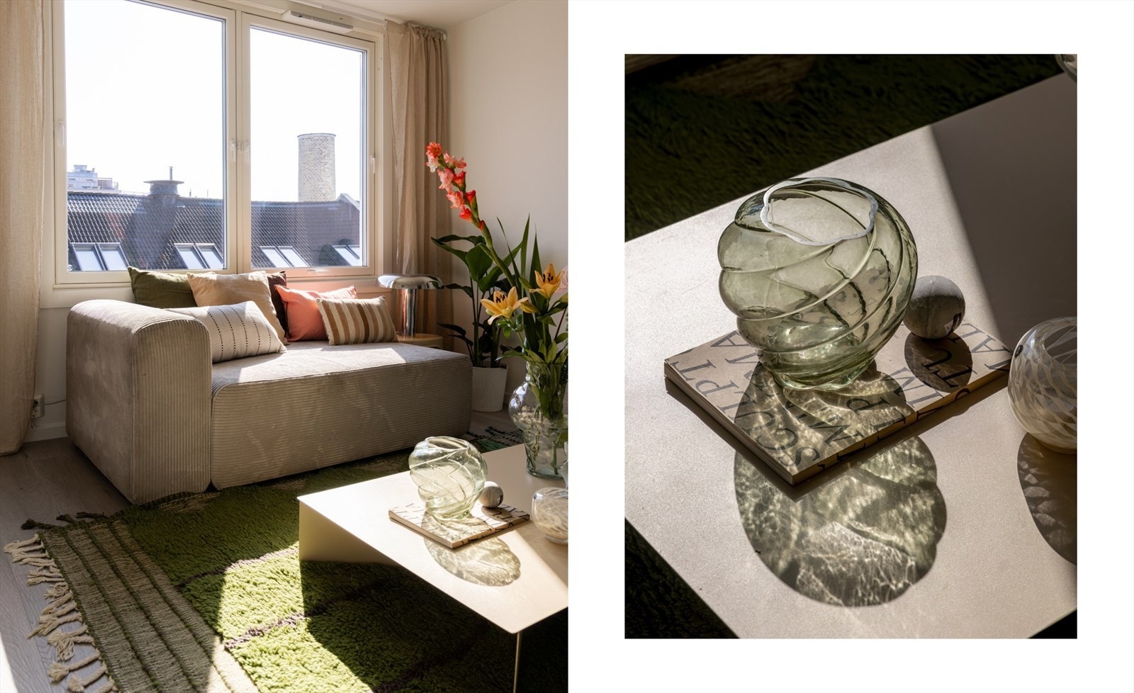 Beliggenheten er rolig og tilbaketrukket, samtidig som det er kort vei til "alt" av servicetilbud og daglige fasiliteter samt t-banen med alle linjer. Galleribilde