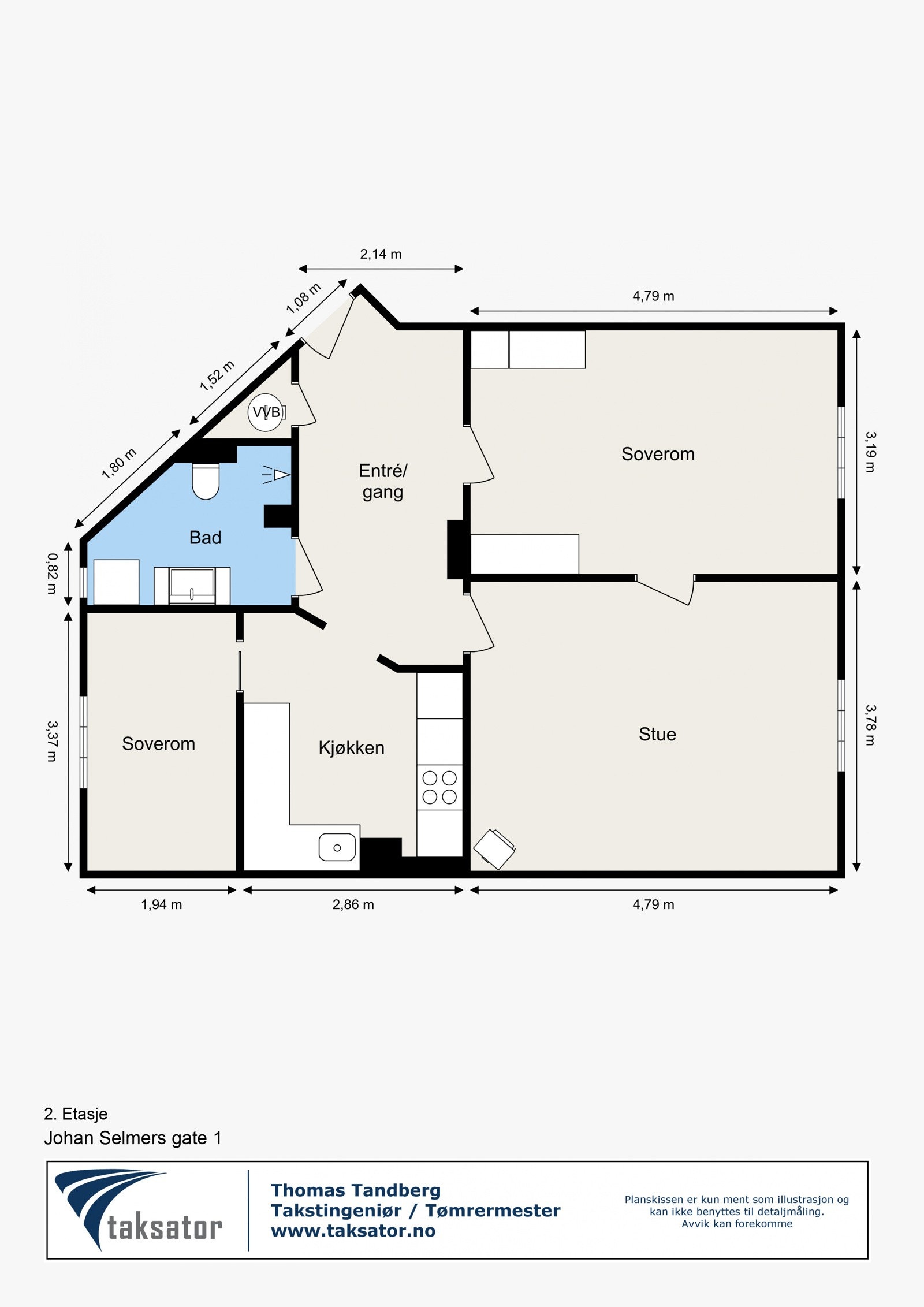 Boligen har en god planløsning. Galleribilde