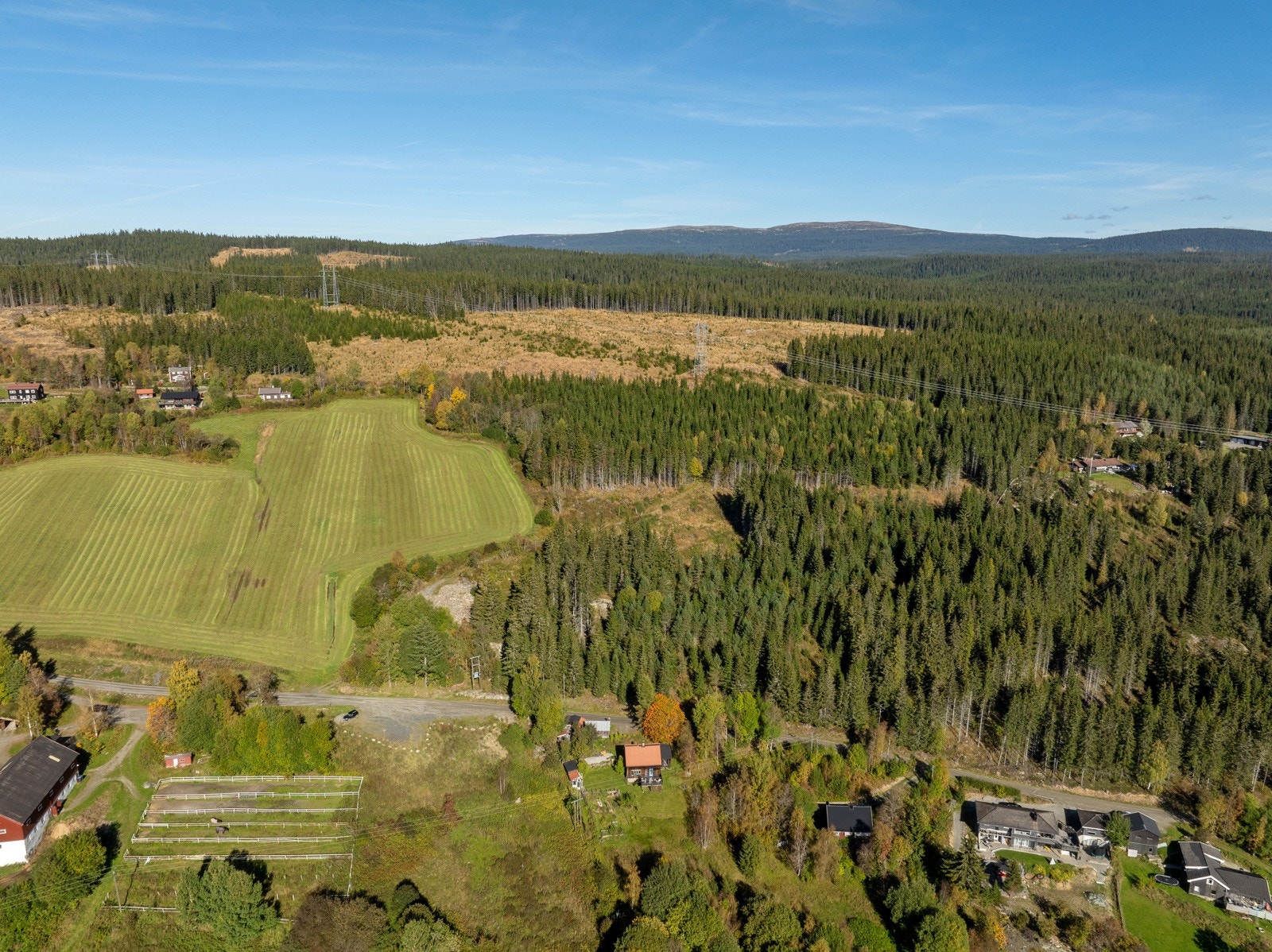 Landlig og fin beliggenhet Galleribilde