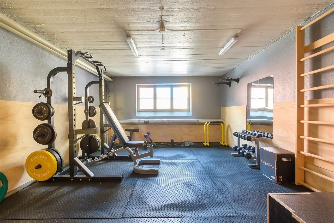 Borettslaget er veldrevet og har treningsrom.... Galleribilde