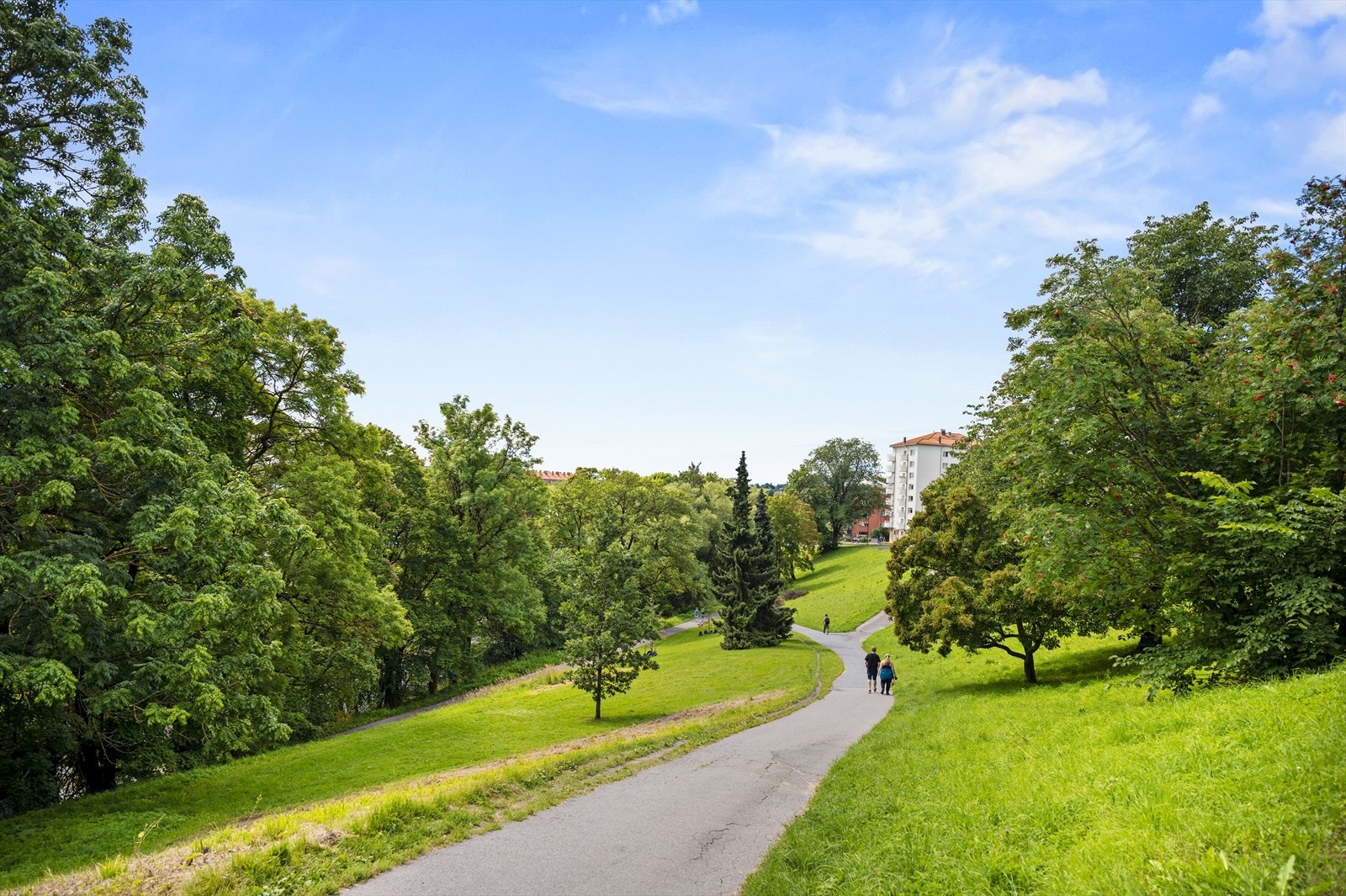 Området har de siste årene blitt opparbeidet med fine turstier helt fra Maridalsvannet i nord, forbi Nydalen og Grünerløkka og ned til Oslo sentrum og Bjørvika. Galleribilde