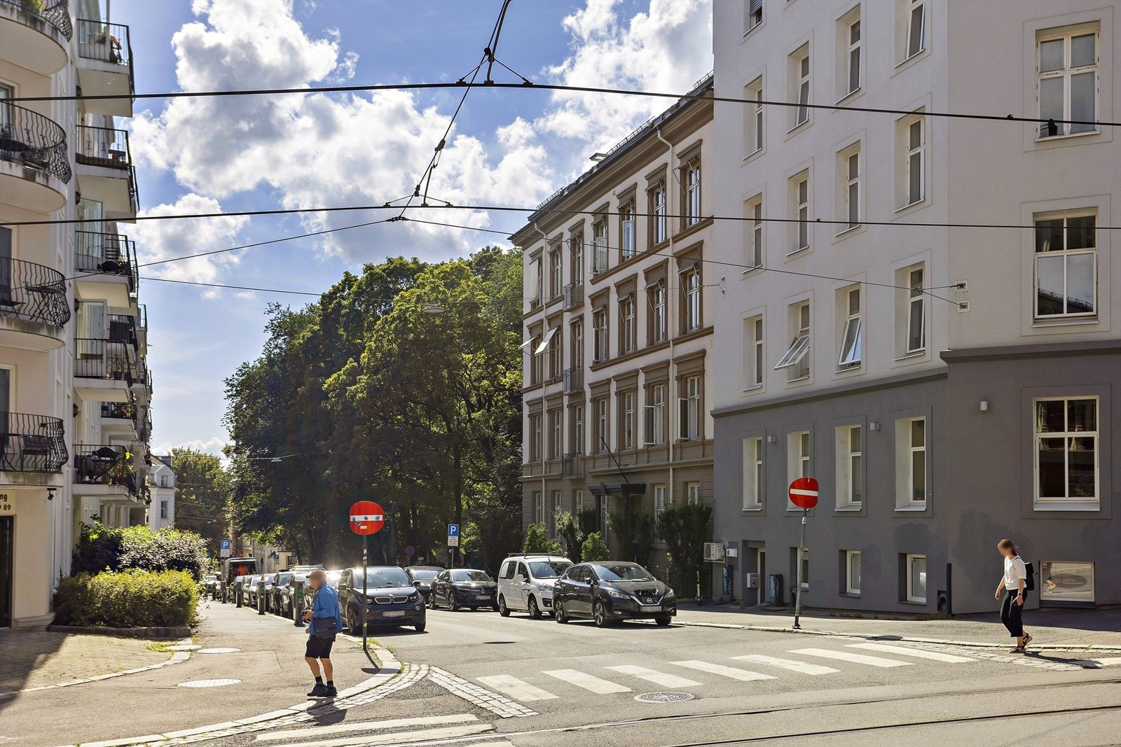Bygården ligger fint til i Hansteens gate rett ved Ankerhagen park. Galleribilde