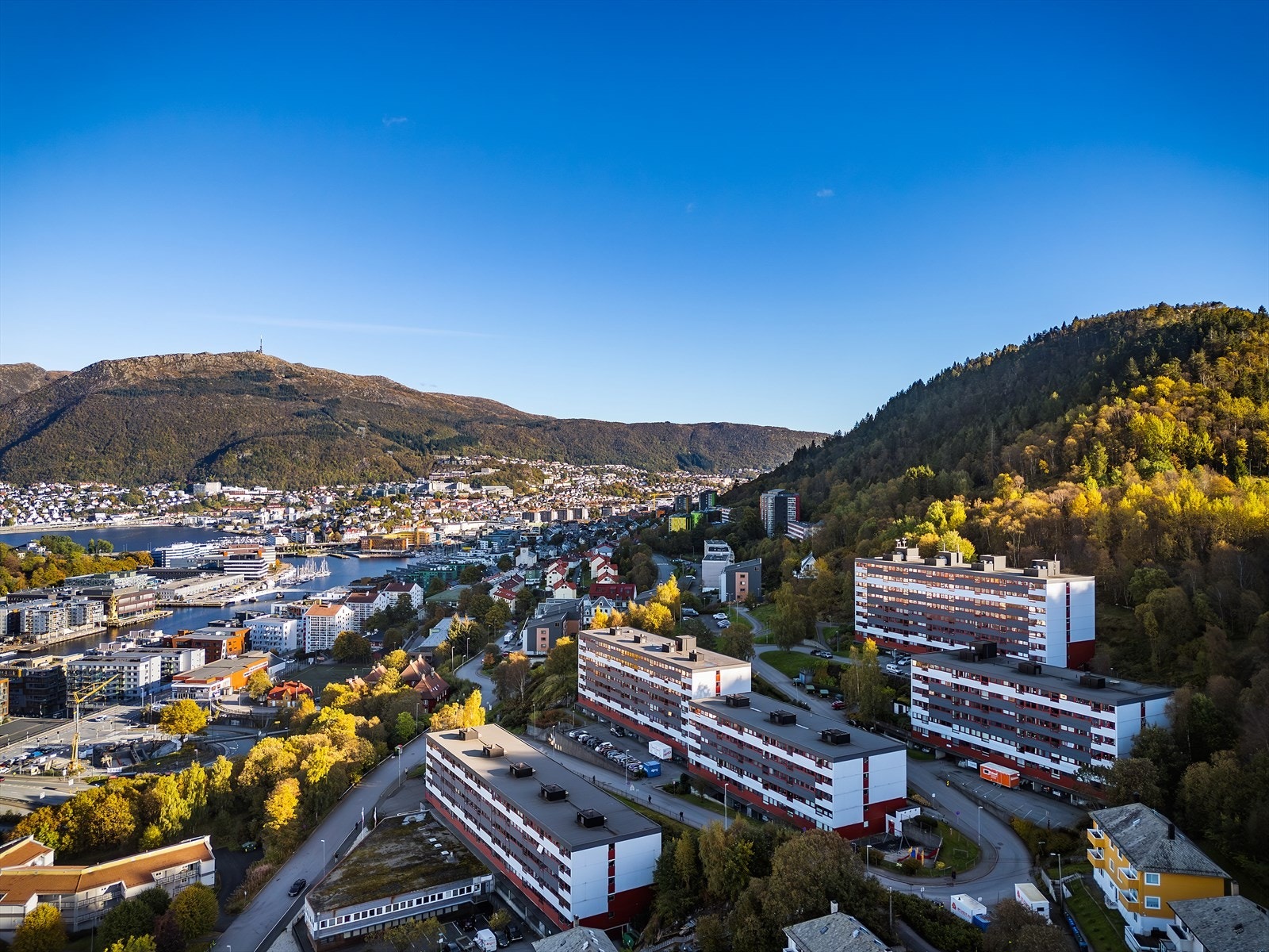 - Leiligheten har en sentral beliggenhet, og samtidig kort vei ti flere fine turområder og fjell - Galleribilde