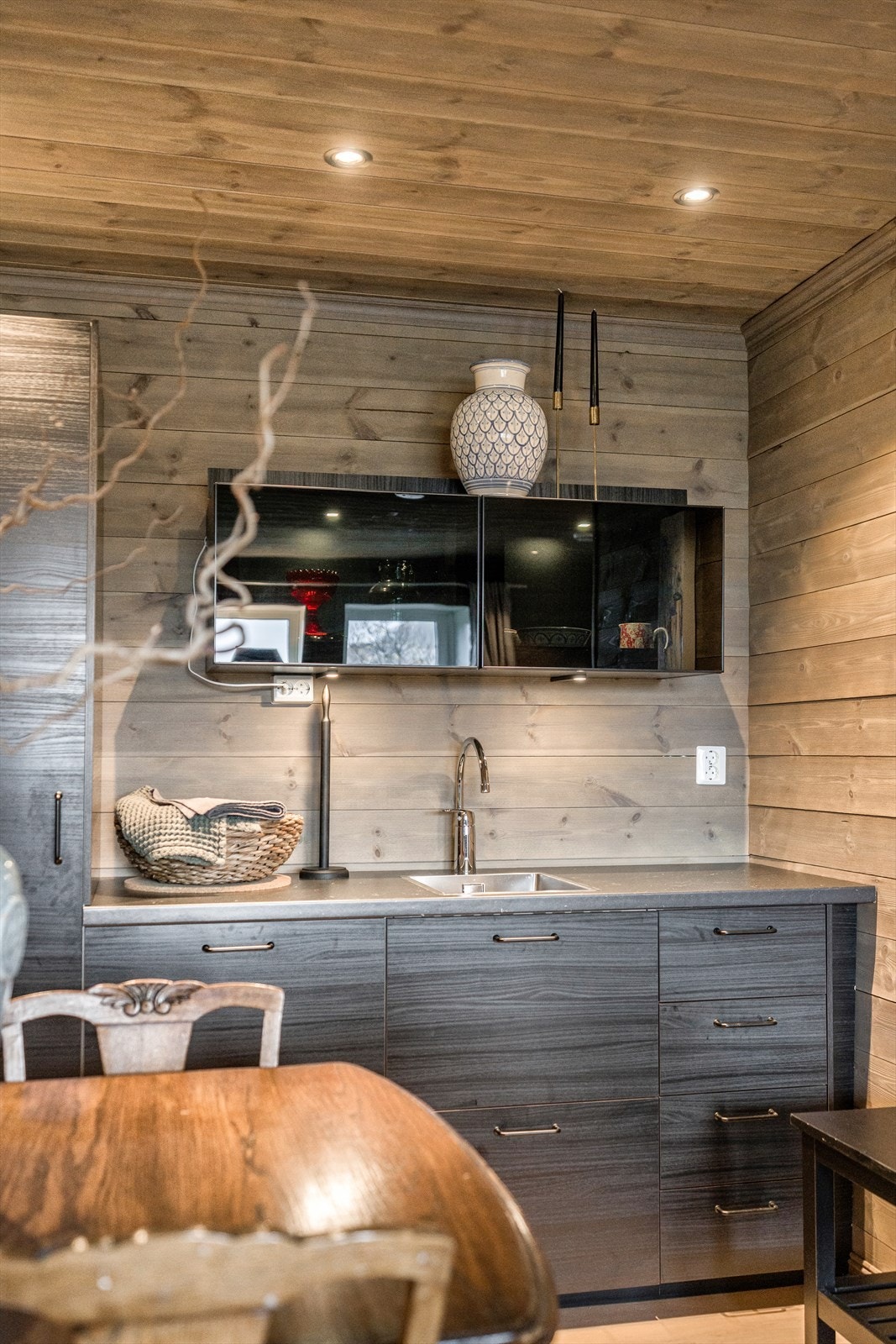 Kjøkkenkrok kjeller Galleribilde