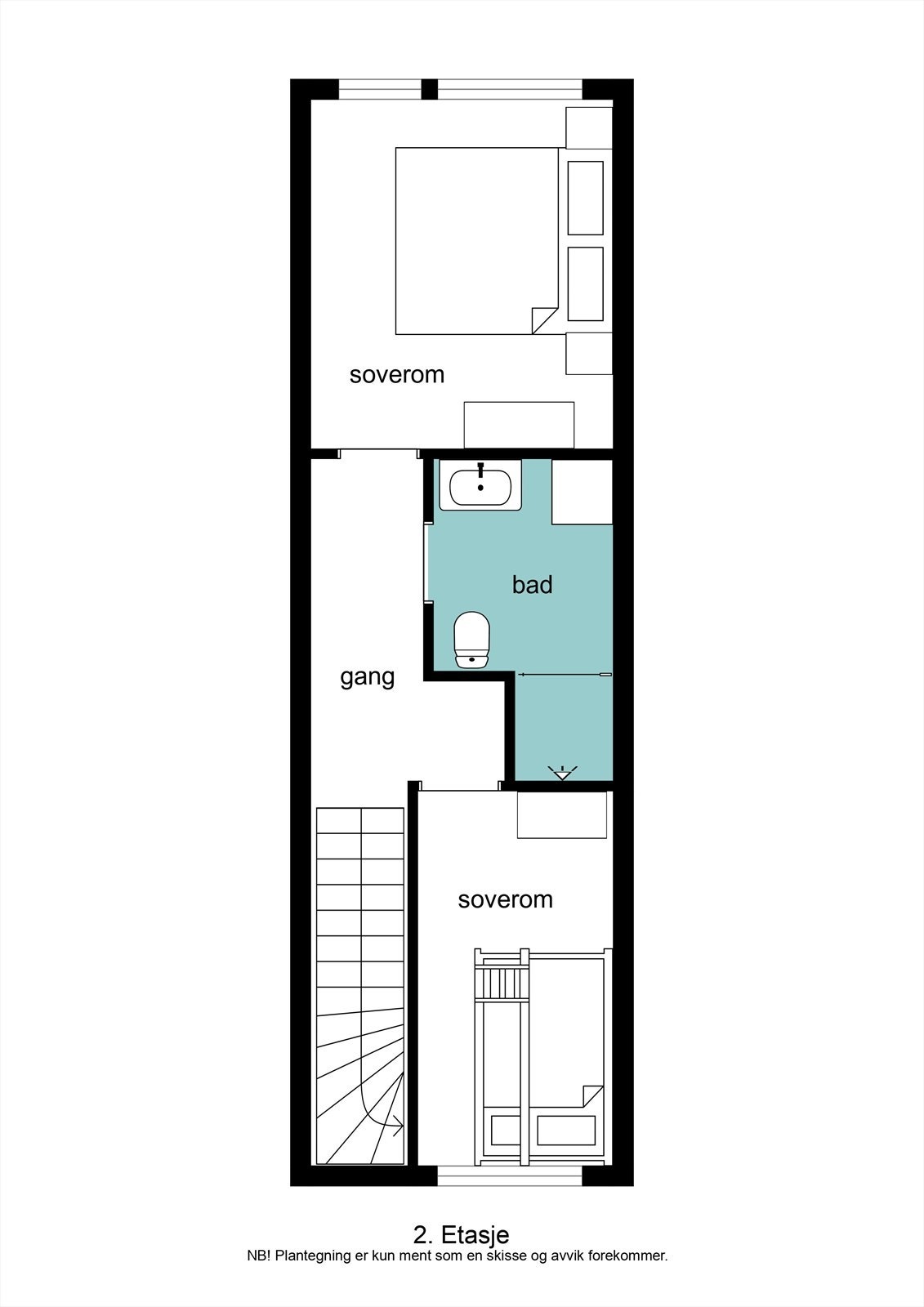 Planteginger 2. etasje Galleribilde