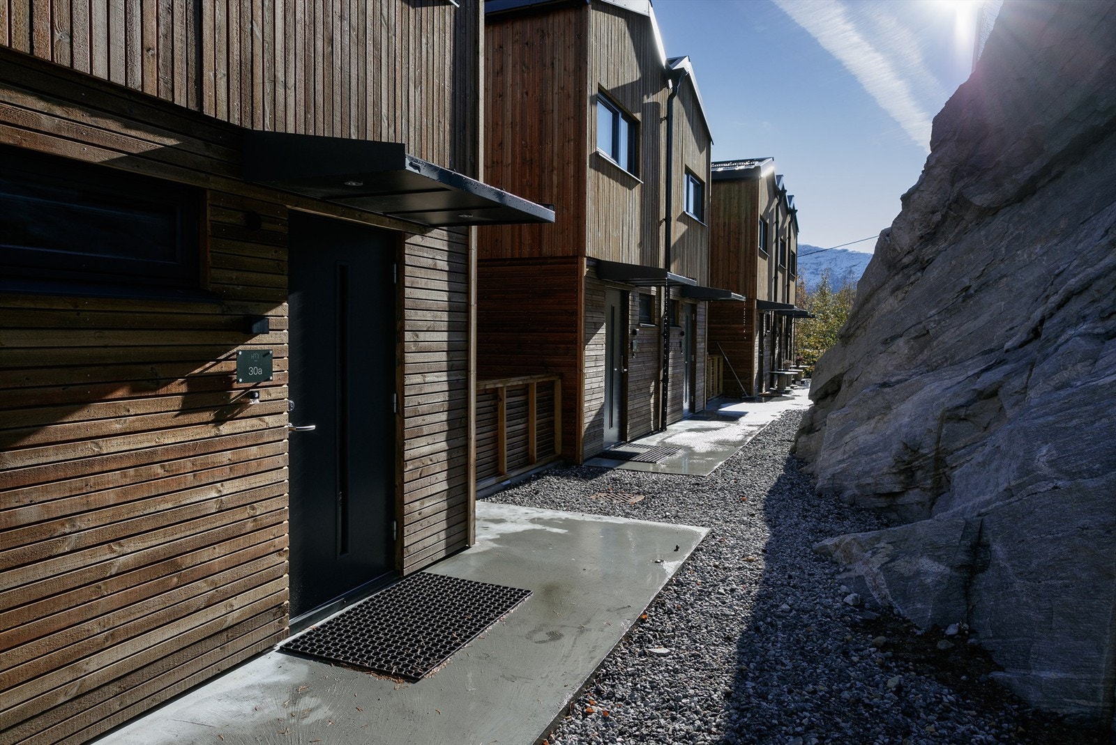 Inngangsparti til leiligheten Galleribilde