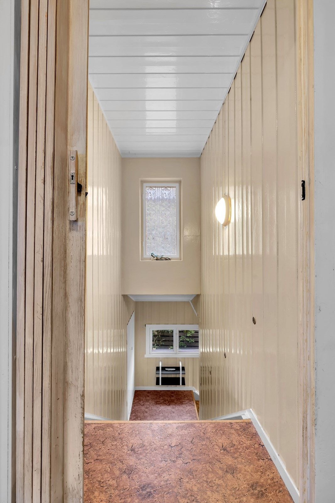 Trappegang ned til entré Galleribilde