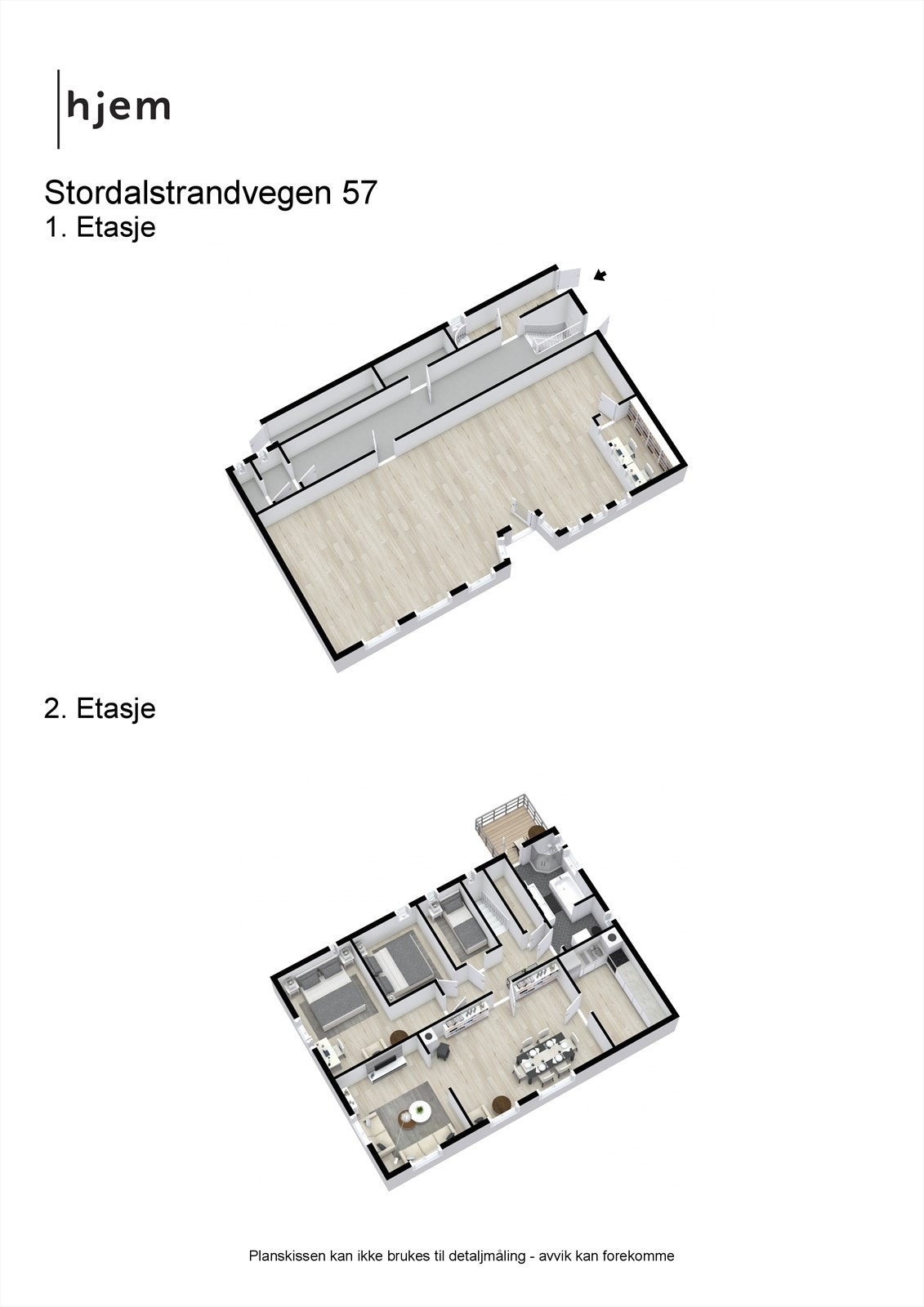 Stordalstrandvegen 57 - 3D - Combined Galleribilde