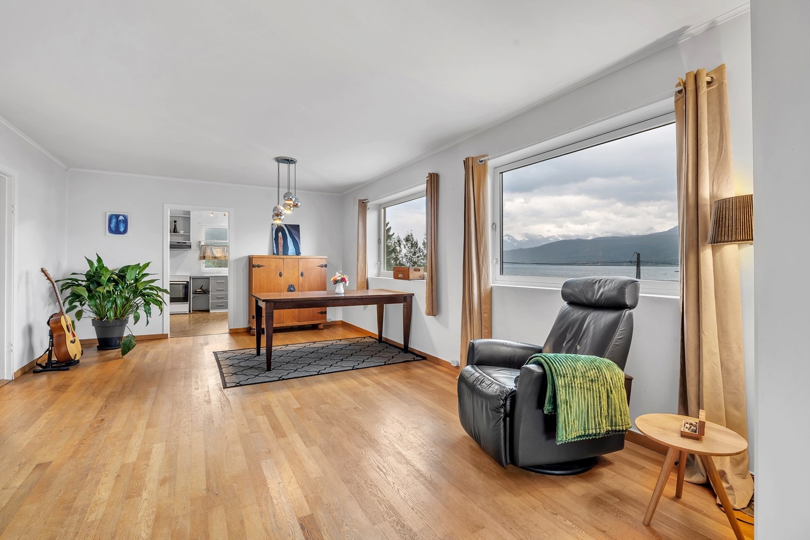 Kjøkkenet ligger i nordenden av bygget Galleribilde