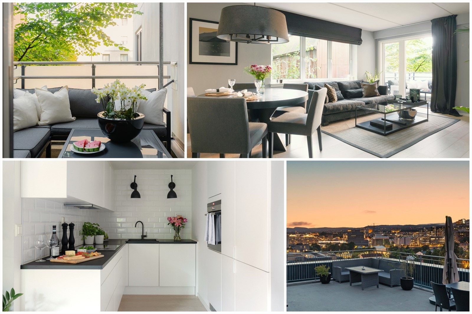 Velkommen inn i Ekebergveien 5C - En romslig og lekker 2-roms hjørneleilighet med herlig atmosfære, beliggende attraktivt til i den "nye" delen av Gamlebyen. Galleribilde