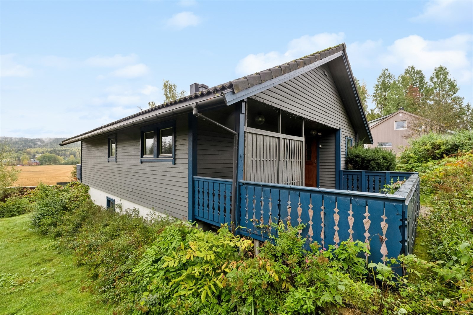 Flott uteområde Galleribilde